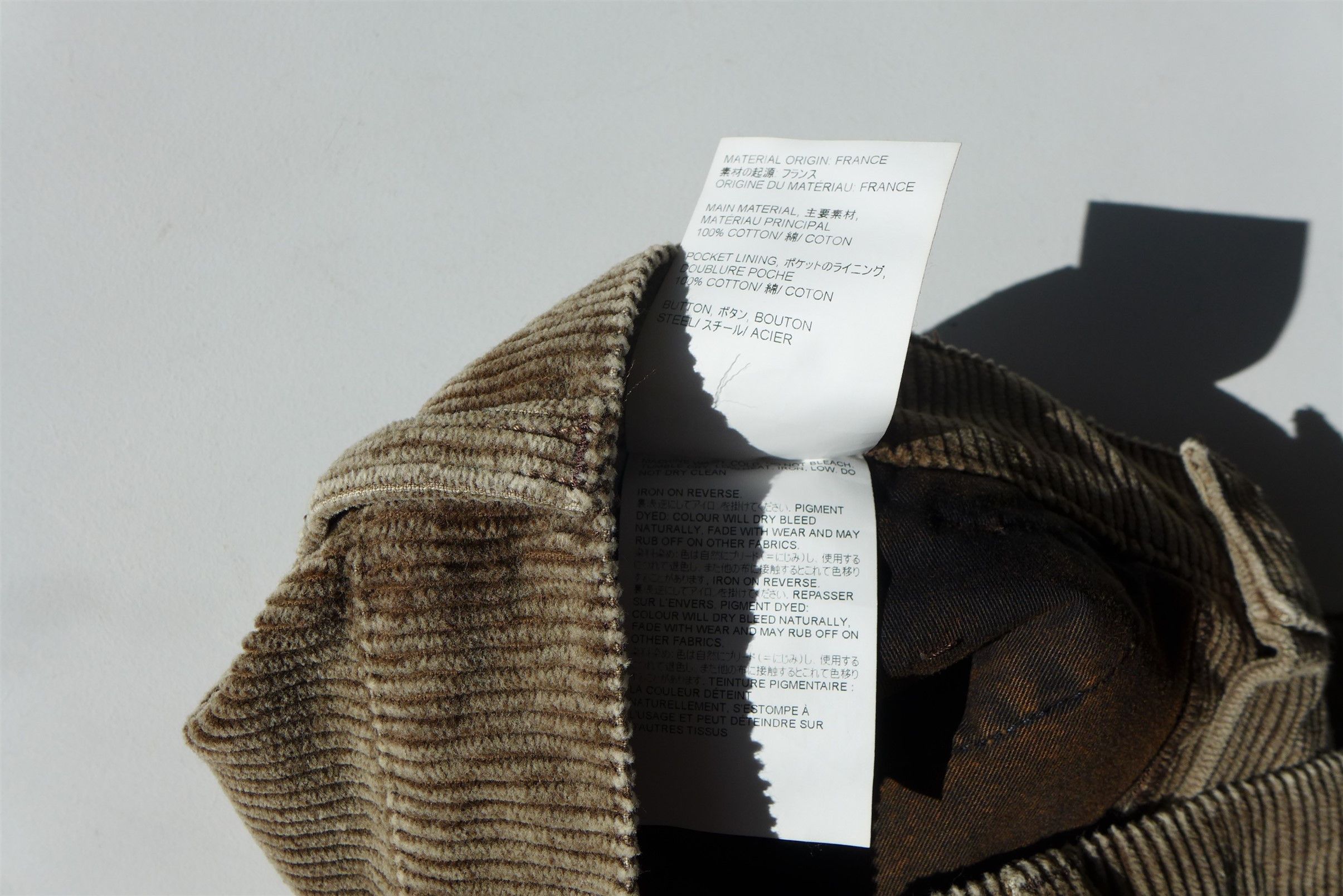 Our Legacy *Fits 32"* Our Legacy Joiner Trousers - Brown Enzyme Cord Size US 30 / EU 46 - 17 Thumbnail