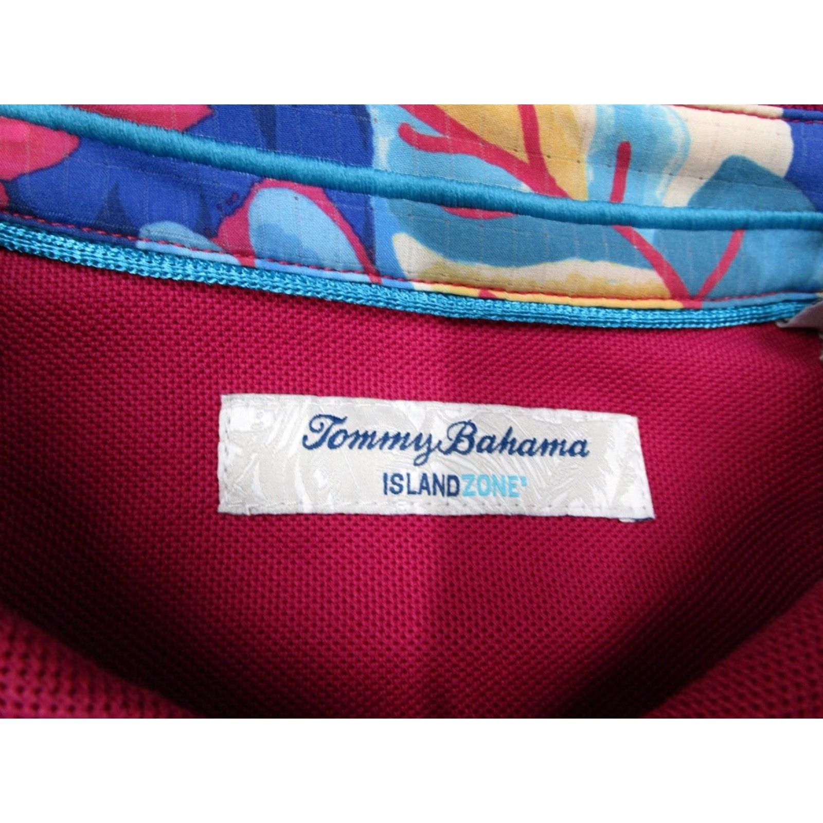 Tommy Bahama Tommy Bahama Shirt Mens Extra Large Red Supima Blend Golf Beach Resort Travel Size US XL / EU 56 / 4 - 3 Thumbnail