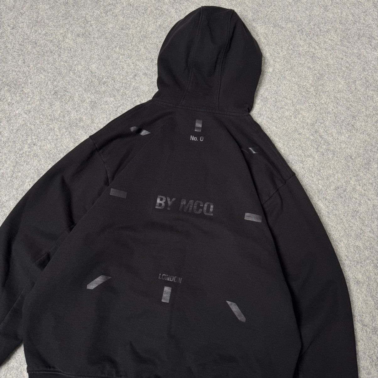 Alexander McQueen Alexander McQueen Black Relaxed Zip Hoodie Size US L / EU 52-54 / 3 - 6 Thumbnail