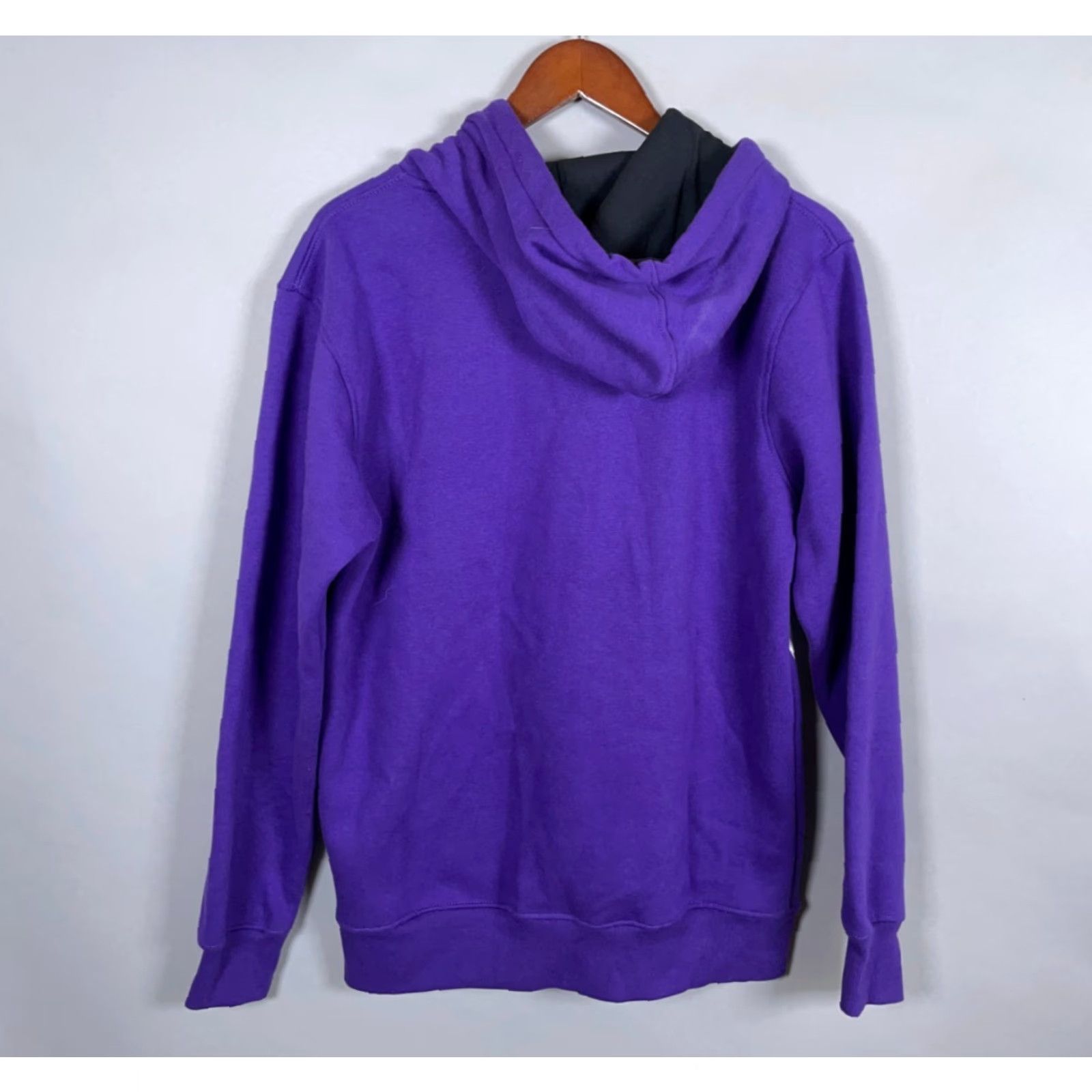 Vintage Twitch Hoodie Adult Medium Purple Drawstring Pullover Sweatshirt Gaming Size US M / EU 48-50 / 2 - 2 Thumbnail
