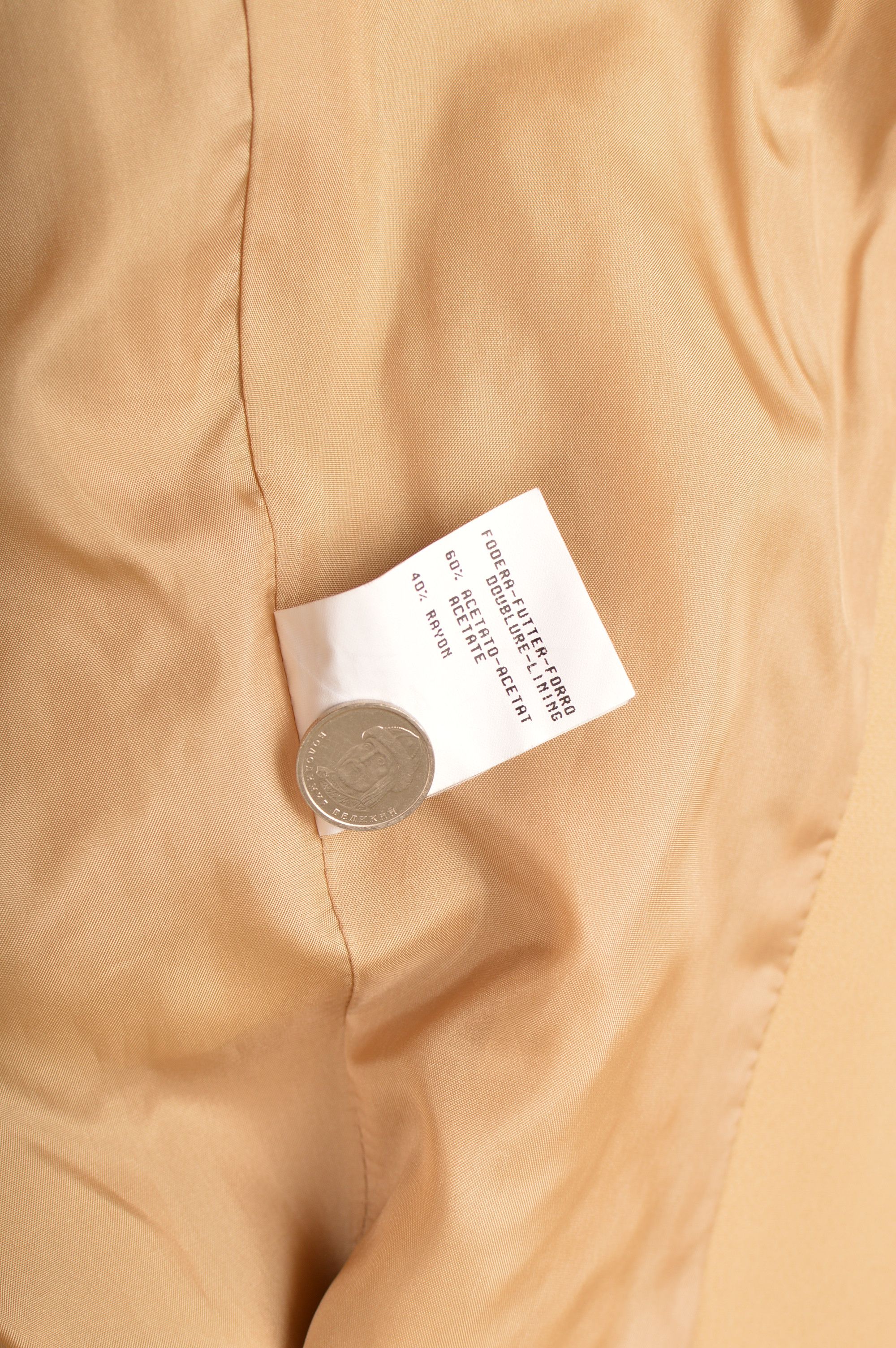 Designer × Moschino × Vintage Moschino Couture Vintage Embroidered Flowers Beige Blazer Size L / US 10 / IT 46 - 7 Thumbnail