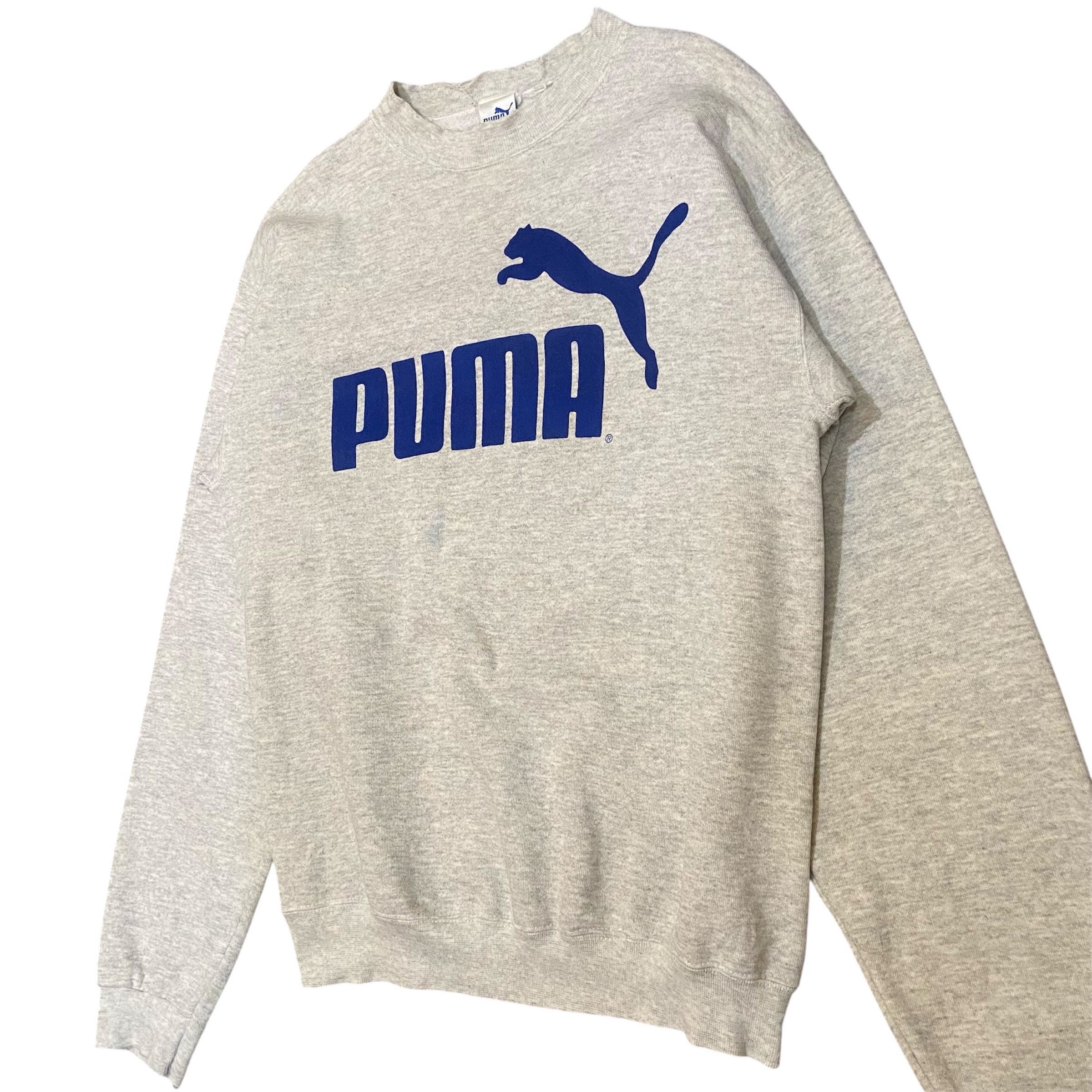 Puma Vintage Puma Big Logo Thrashed Crewneck Size US M / EU 48-50 / 2 - 3 Thumbnail