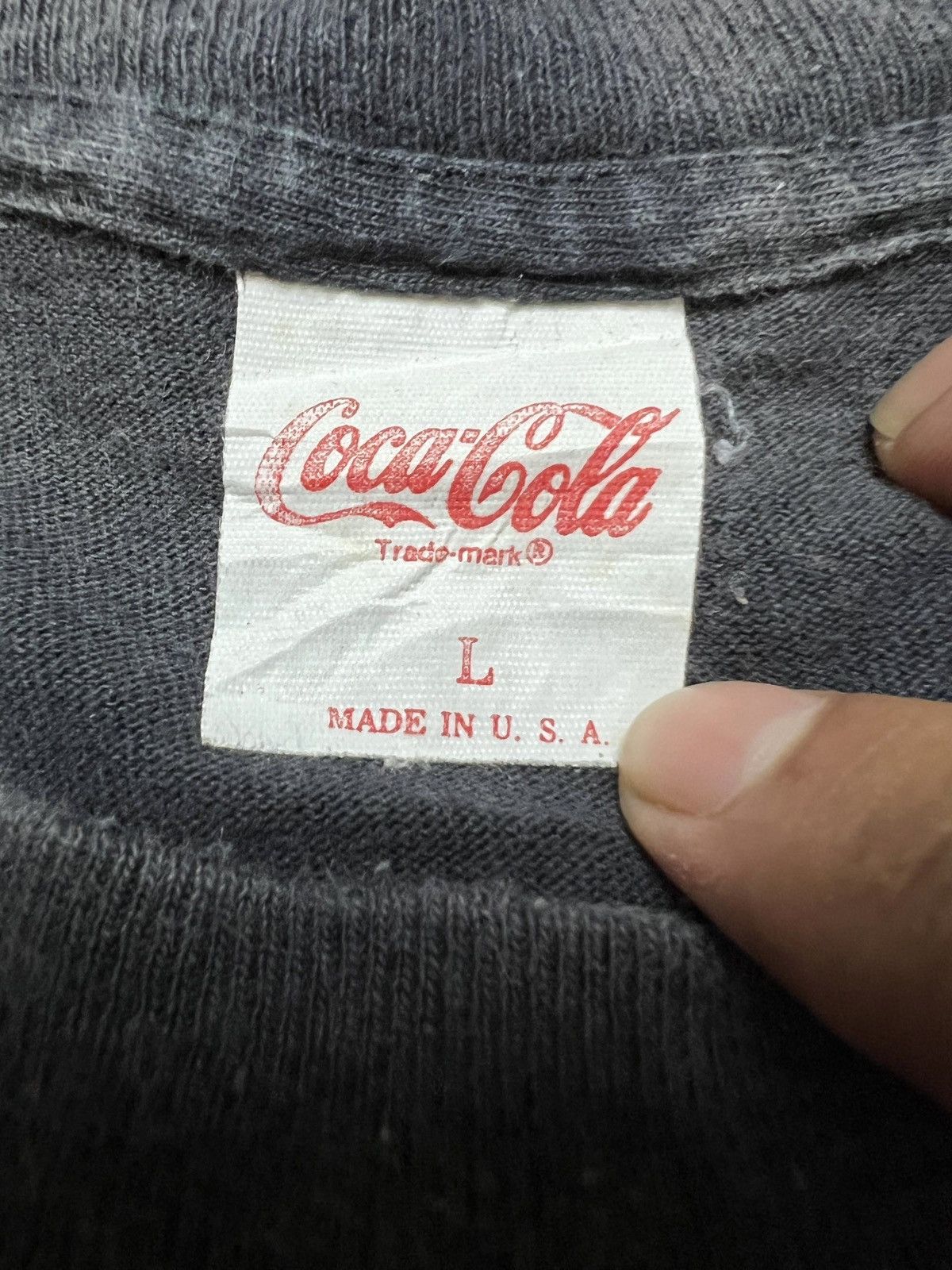 Coca Cola × Vintage Vintage Coca Cola USA Tshirt Size US L / EU 52-54 / 3 - 3 Thumbnail