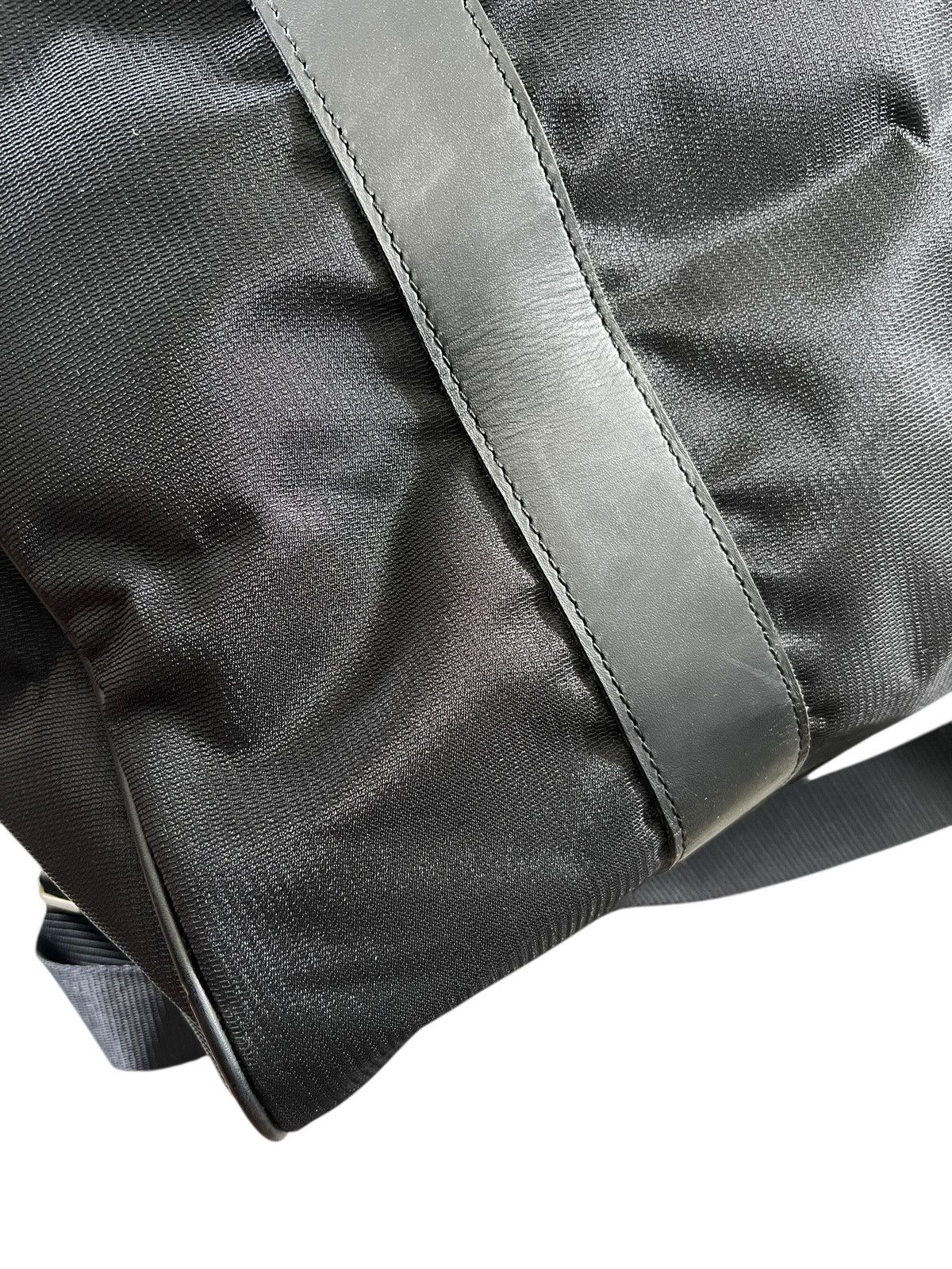 Yohji Yamamoto Vintage Yohji Yamamoto Y’SACCS Boston Bag Leather Trim Size ONE SIZE - 10 Thumbnail