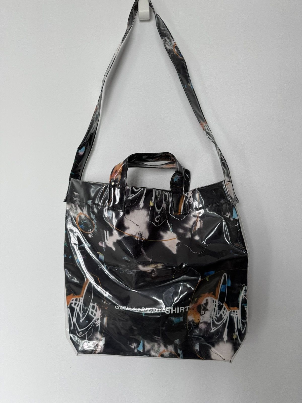 Cdg shirt tote bag online