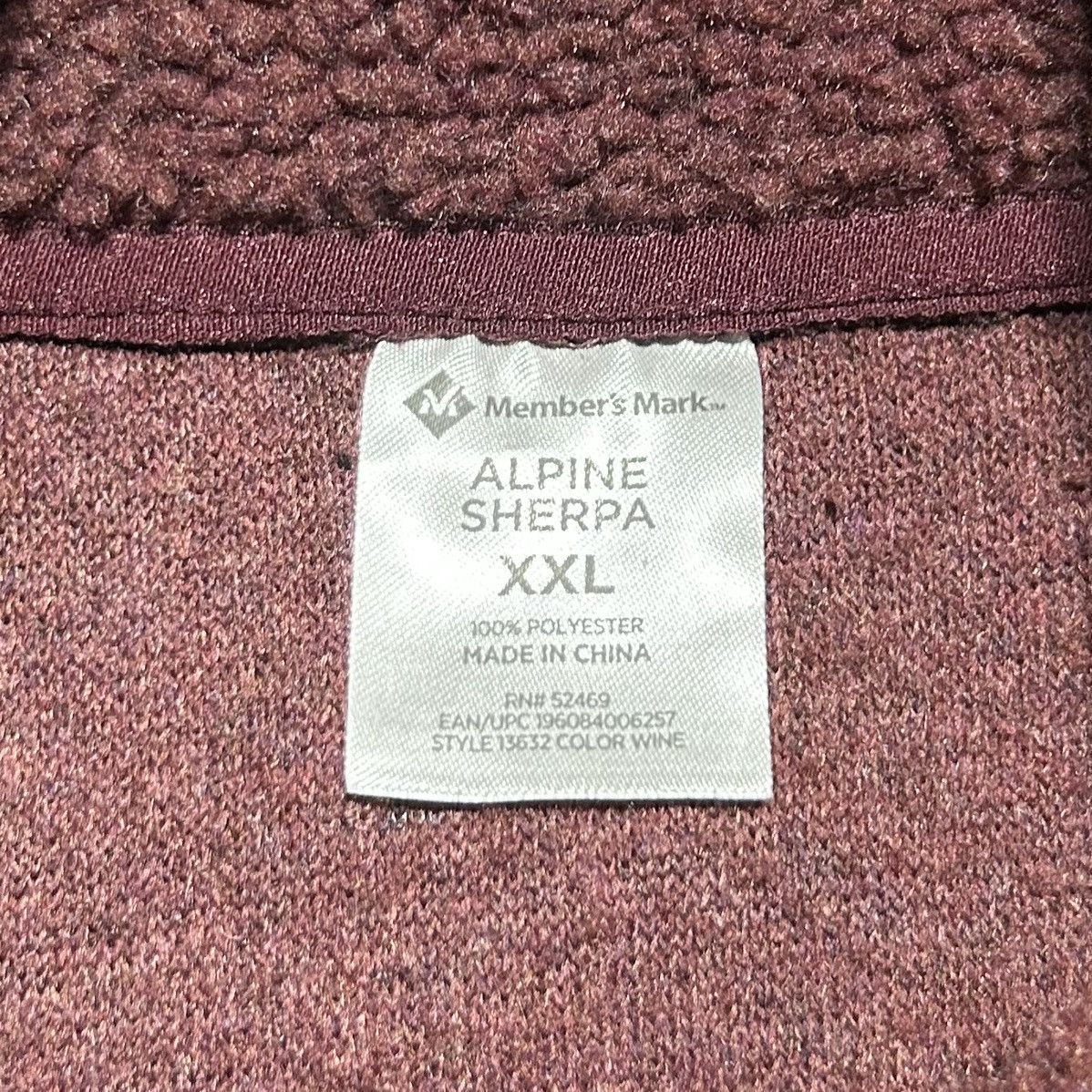Other Members Mark Alpine Sherpa Pullover Sweater Henley Mens 2XL Size US XXL / EU 58 / 5 - 3 Thumbnail