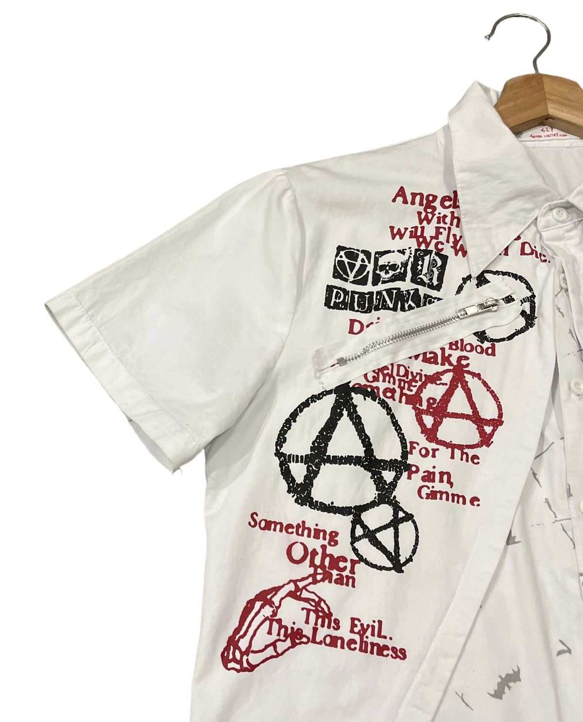 If Six Was Nine Gothic Lolita & Punk Seditionaries Buttons Up Shirt Size US L / EU 52-54 / 3 - 7 Thumbnail