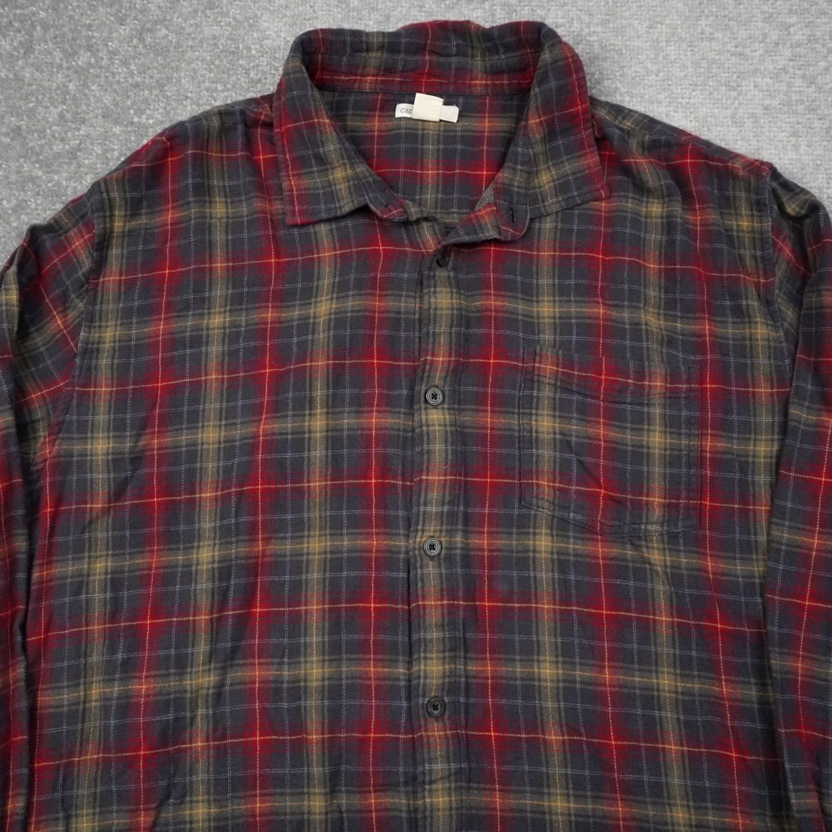 Carbon2Cobalt Carbon 2 Cobalt Collared Shirt Mens 2XL Tall Plaid Multicolor Long Sleeve Size US XXL / EU 58 / 5 - 6 Thumbnail