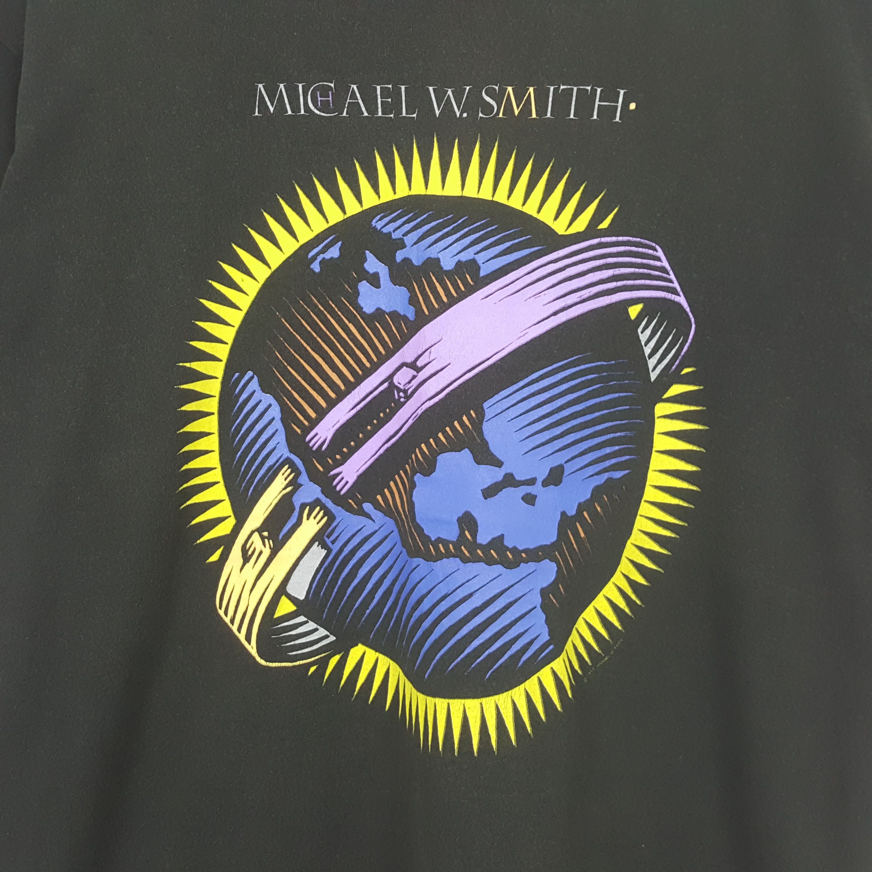 Vintage Michael W.Smith Vintage Tshirt RR25 Size US XL / EU 56 / 4 - 2 Thumbnail