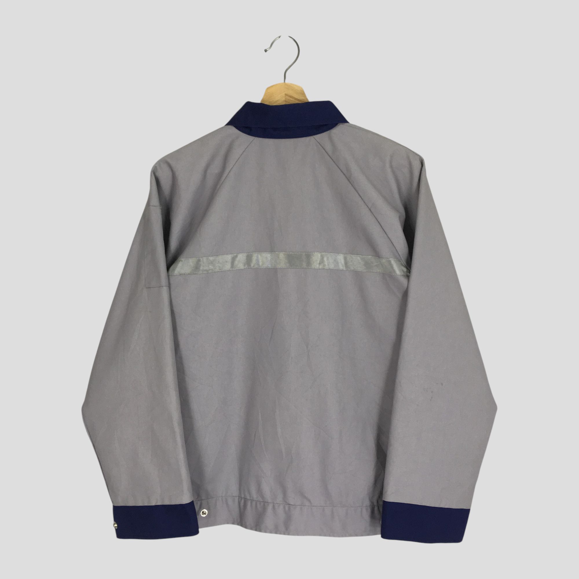 Japanese Brand Vintage 76 Lubricants Union Gasoline Motor Oil Gray Jacket Size US M / EU 48-50 / 2 - 2 Thumbnail