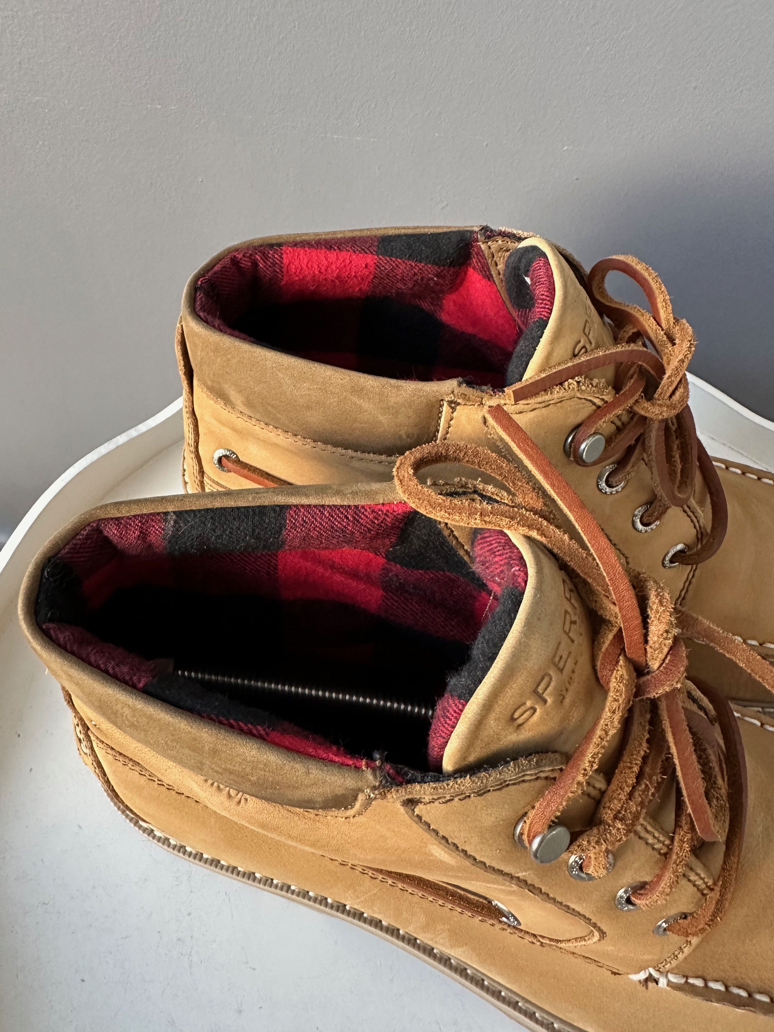 Sperry Sperry Waterproof Shoes Lug Chukka Boot Tan Leather Size US 12 / EU 45 - 9 Thumbnail