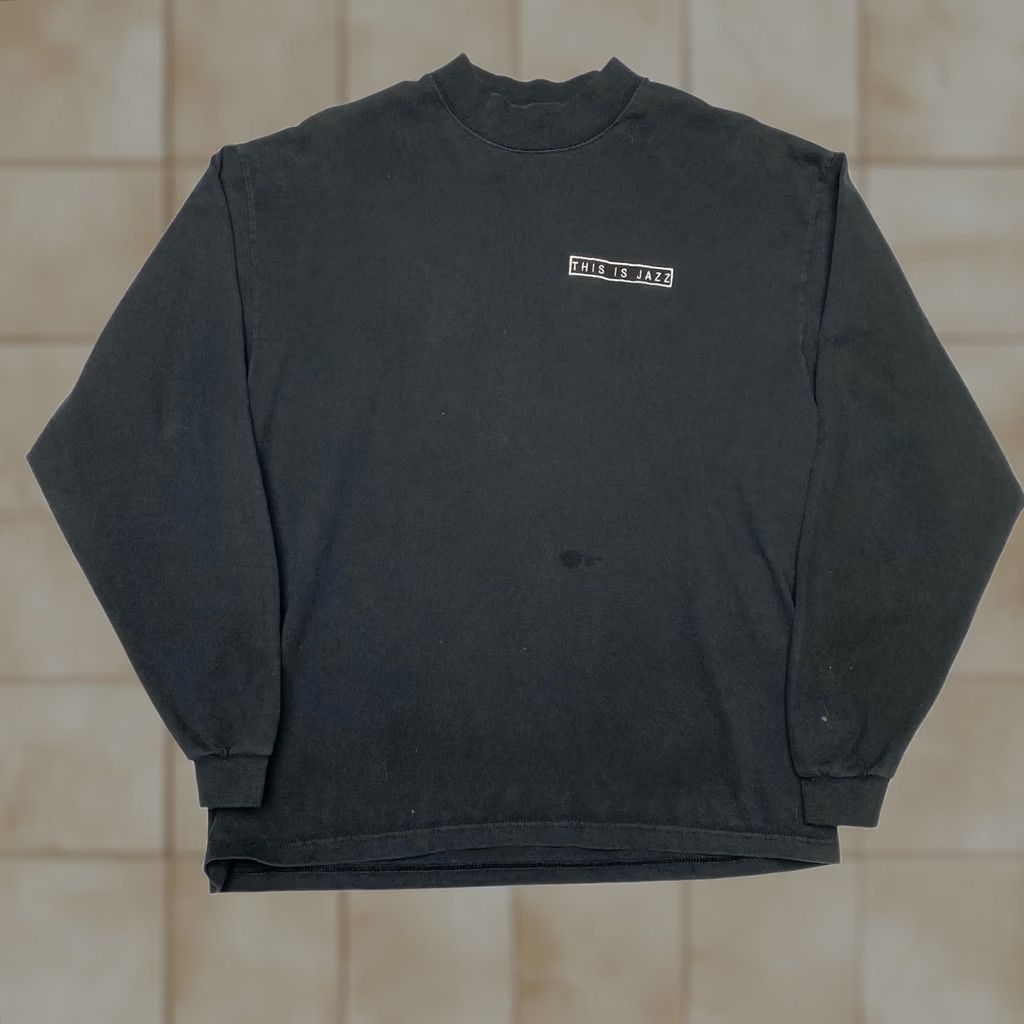 Sony Vintage 90s Sony This Is Jazz Reissue Legacy Epic Columbia LS Shirt 22.5x28 Rare Size US L / EU 52-54 / 3 - 1 Thumbnail