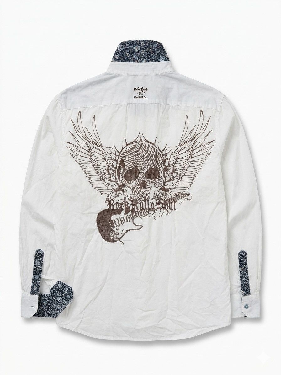Hard Rock Cafe Hard Rock Cafe Skull shirt (mallorca) Size US M / EU 48-50 / 2 - 1 Thumbnail