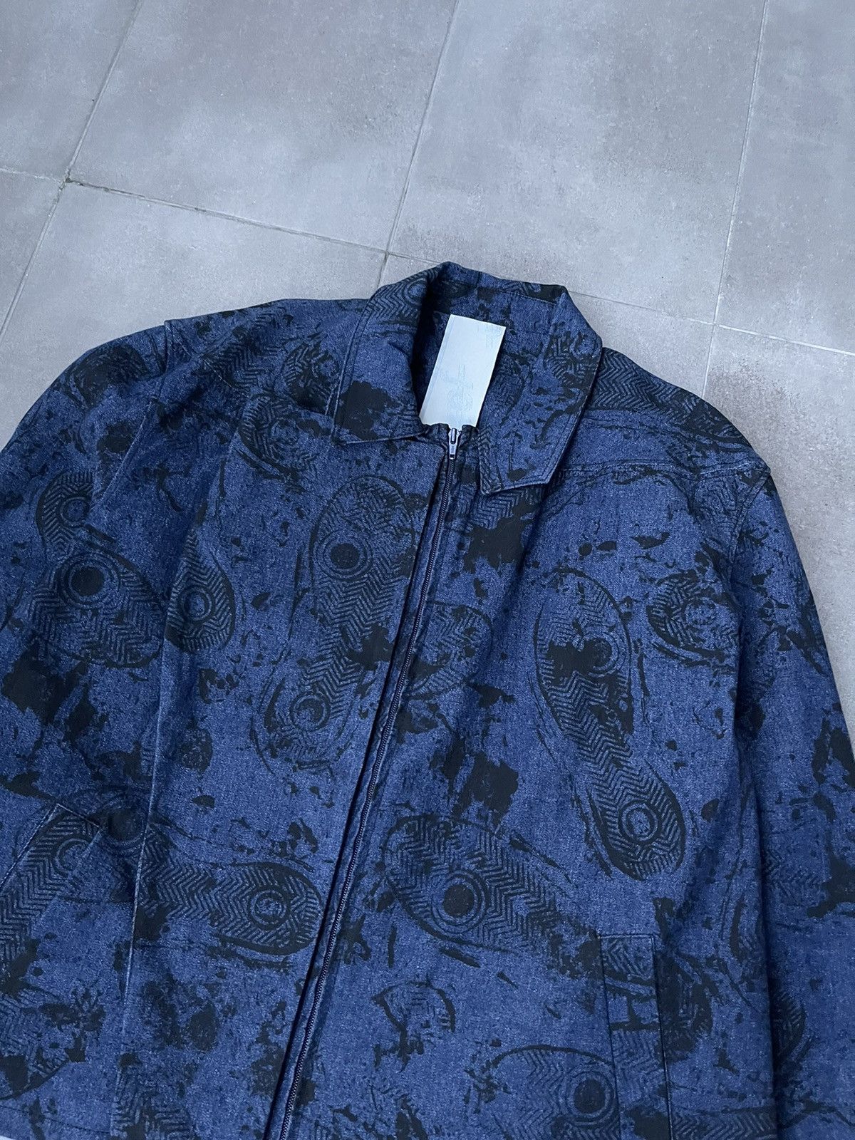 Other !DS! AW22 Jan Cerny Dark Indigo Workwear Denim Jacket Size US M / EU 48-50 / 2 - 9 Thumbnail