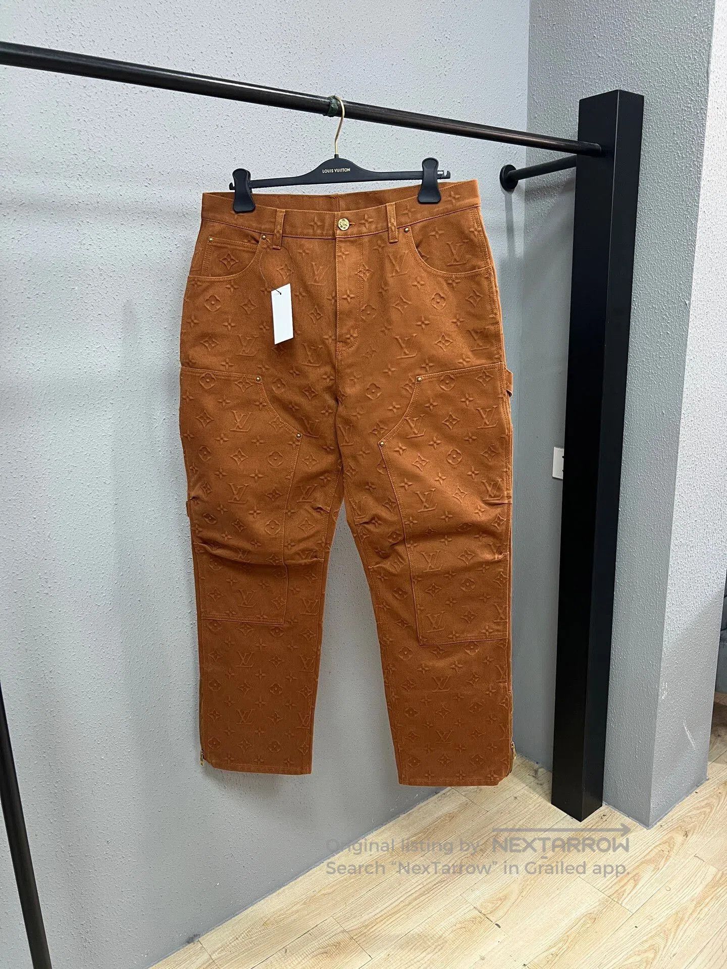 Louis Vuitton Louis Vuitton Khaki Cargo Pants. Size US 38 / EU 54 - 1 Thumbnail