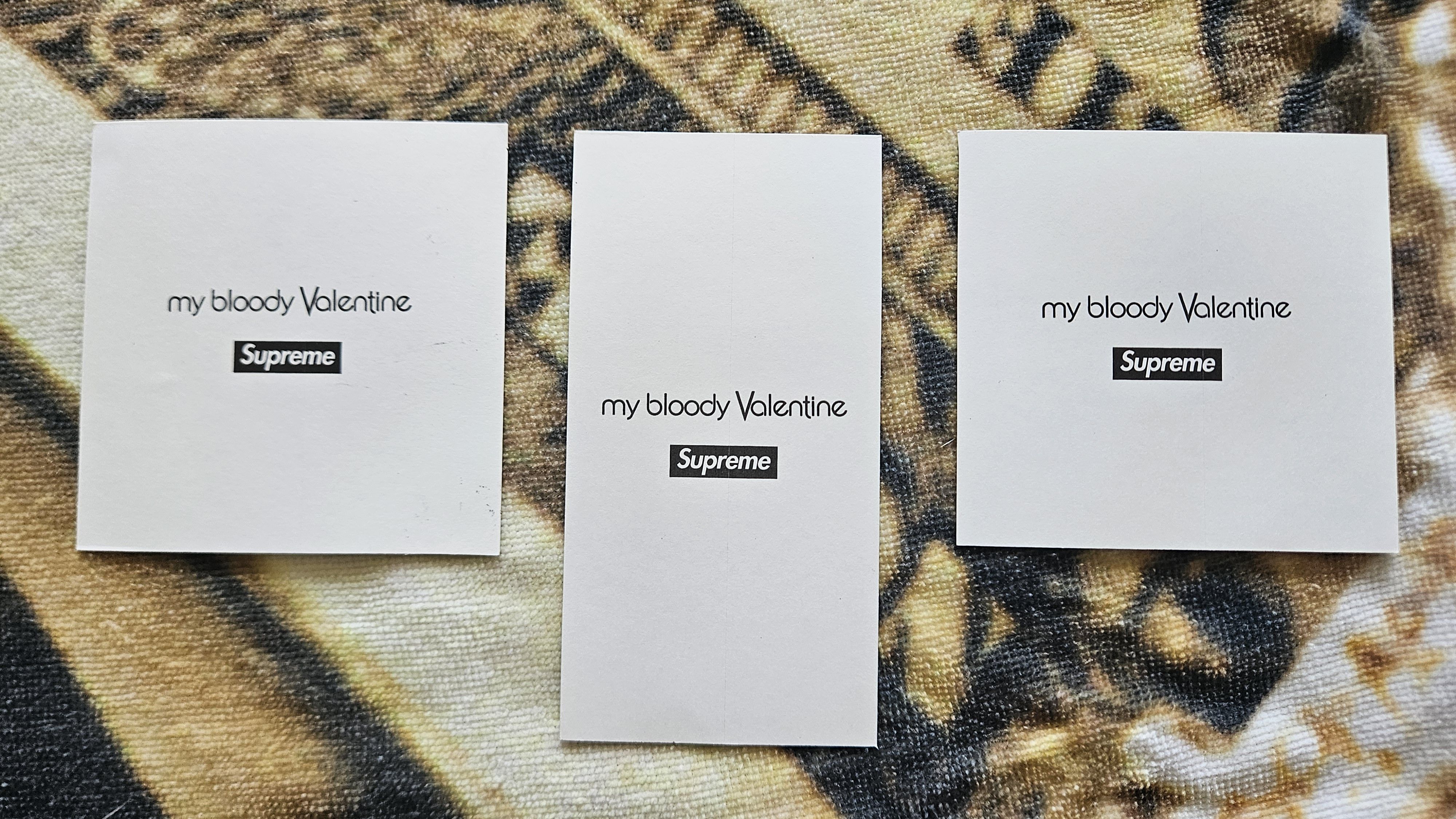 Supreme Supreme My Bloody Valentine Sticker Set SS20 Size ONE SIZE - 2 Thumbnail