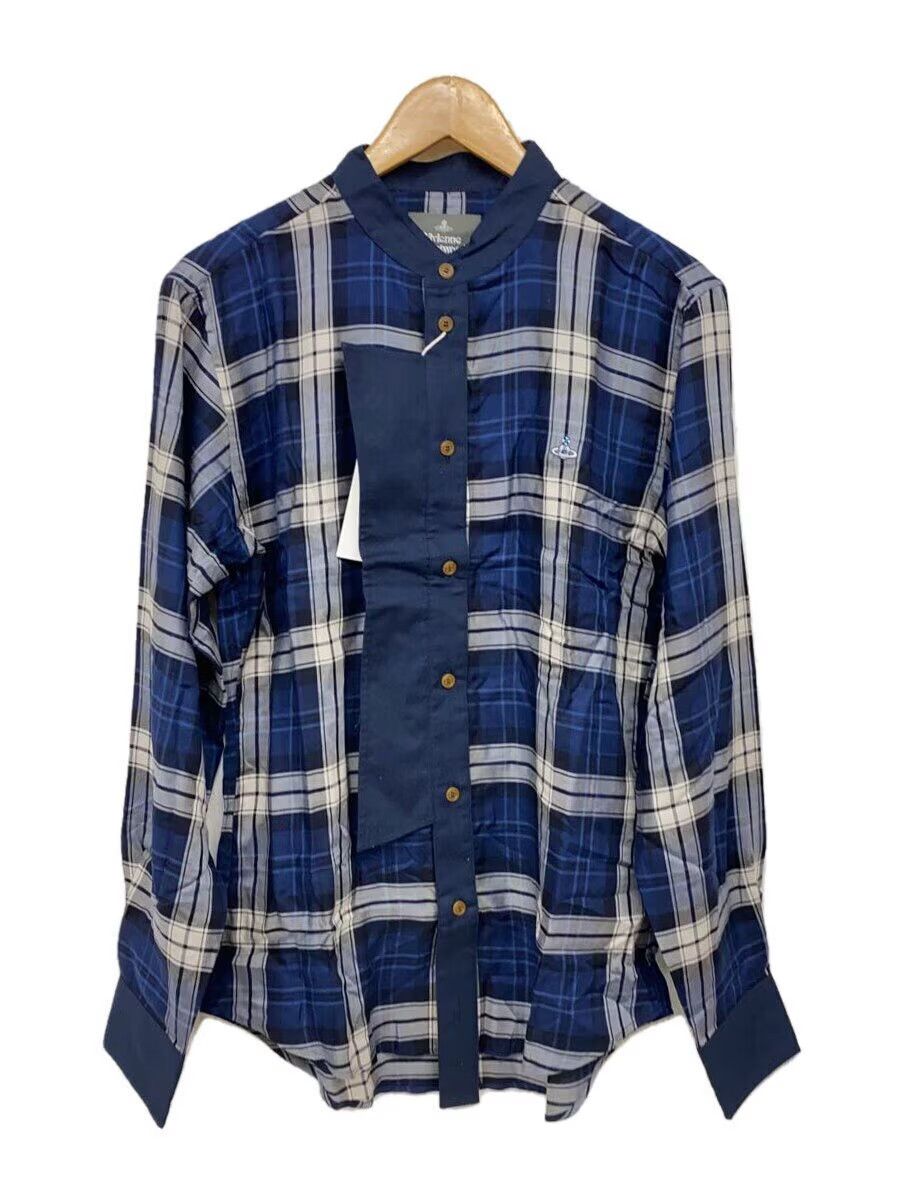 Lapel Plaid Orb Button Shirt