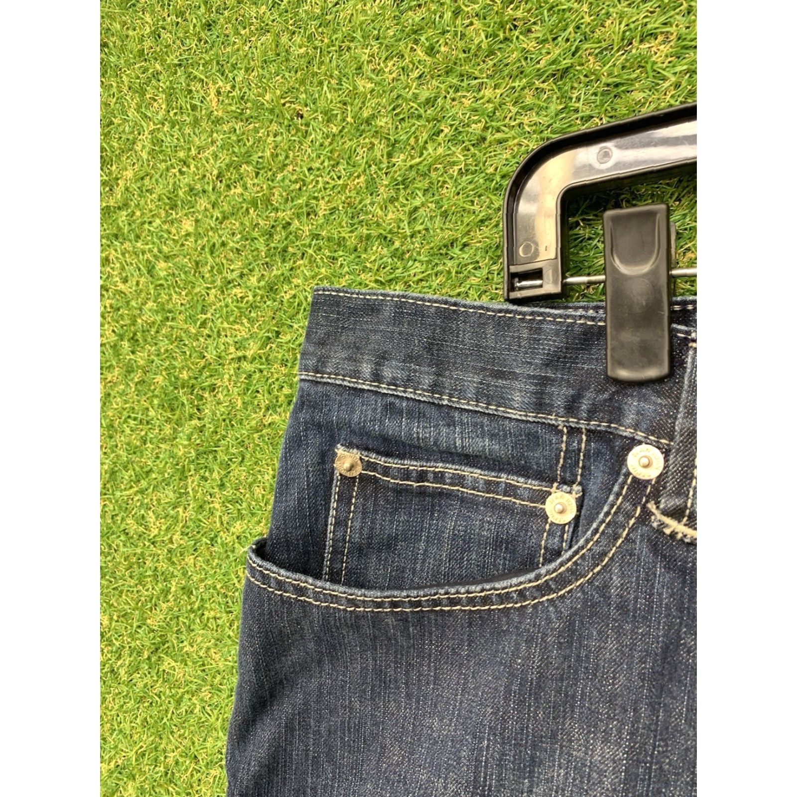 Sean John VINTAGE Sean John Jeans Mens 38 Wide-Leg Denim Baggy Casual 90s Grunge Cyber Hip Hop Size US 38 / EU 54 - 4 Thumbnail
