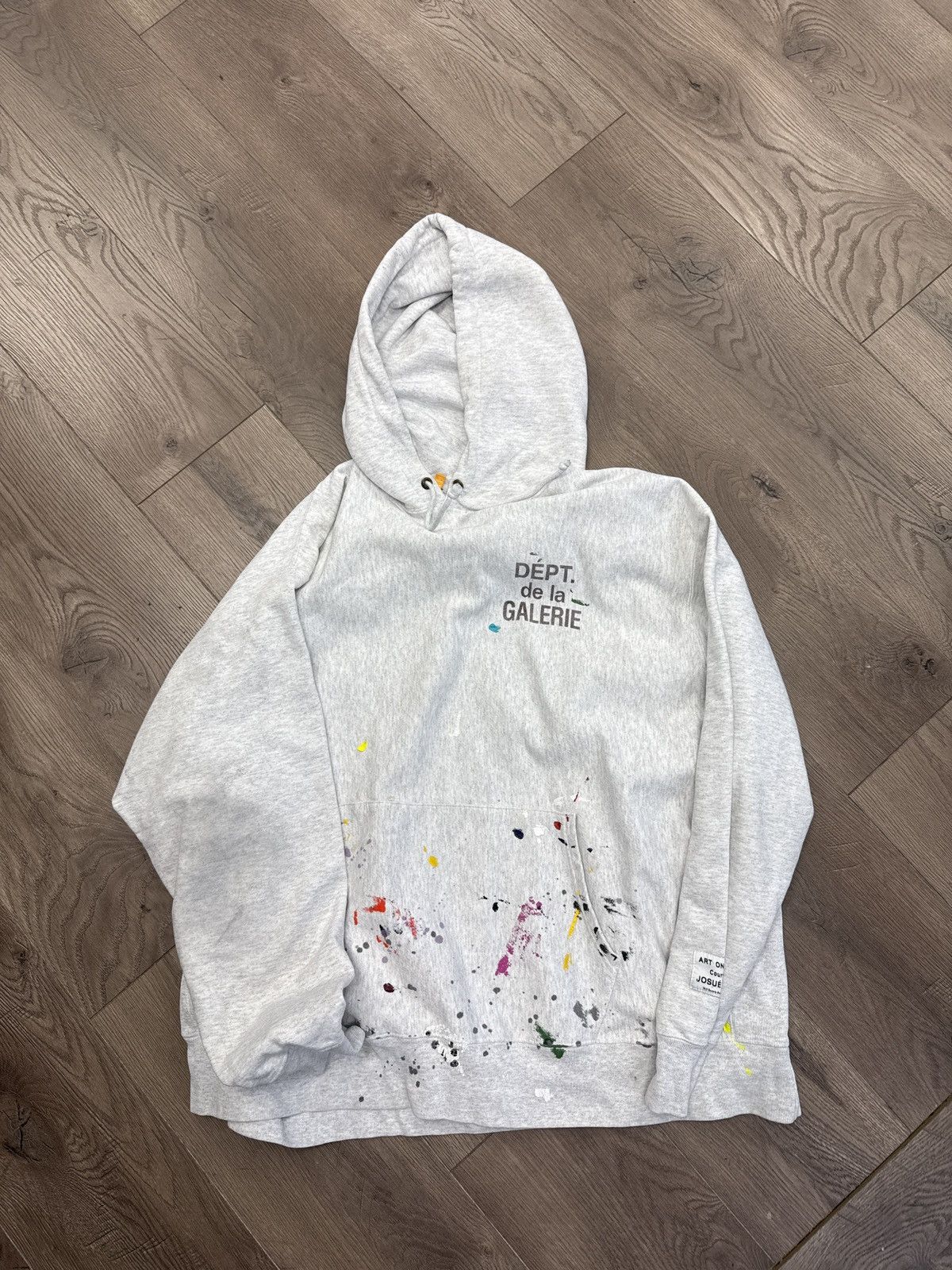 Gallery Dept. Gallery dept French logo hooded sweatshirt grey 2xl Size US XXL / EU 58 / 5 - 1 Thumbnail