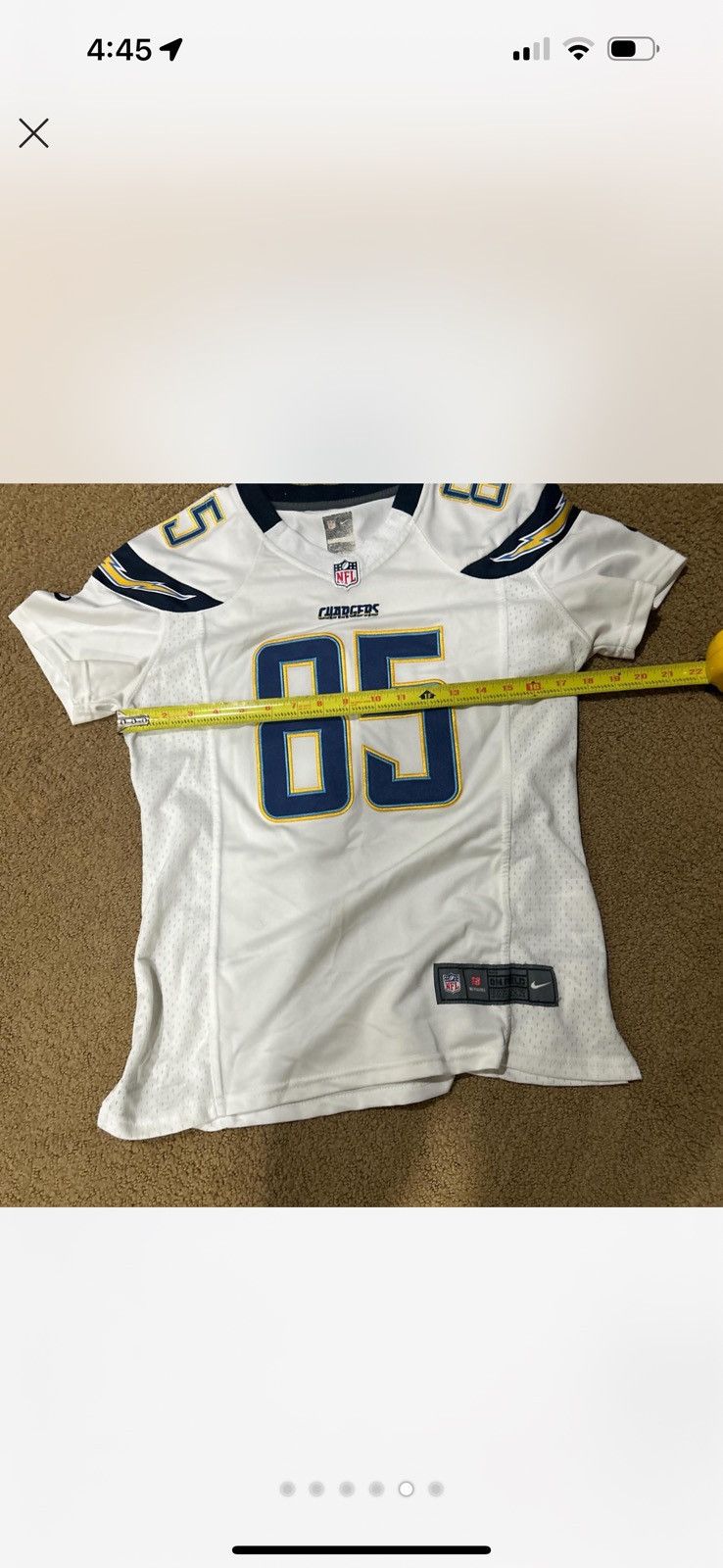 Nike Vintage Nike Antonio gates jersey size small Size US S / EU 44-46 / 1 - 5 Thumbnail