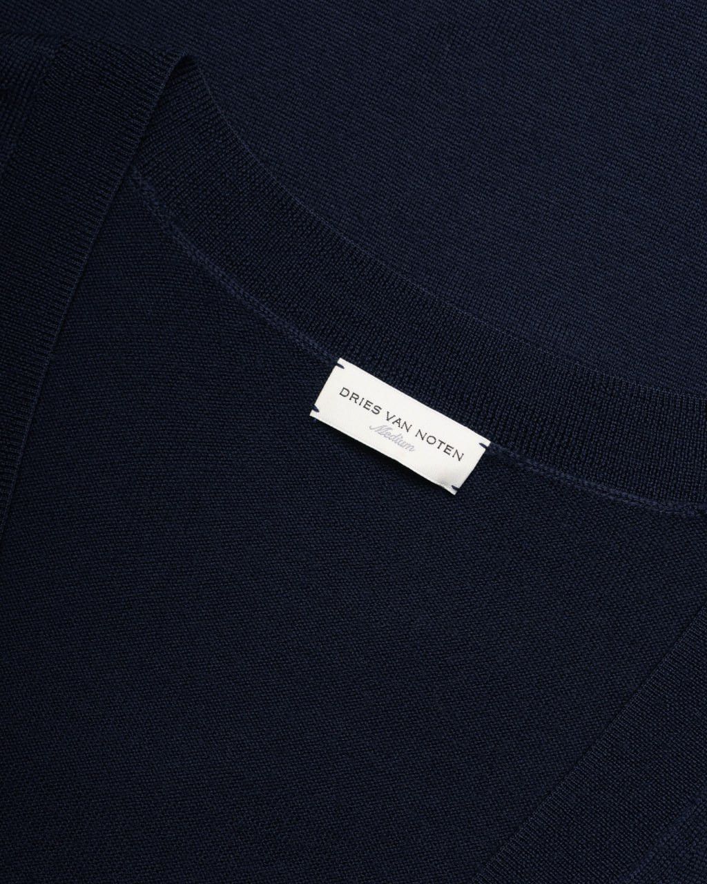 Dries Van Noten DRIES VAN NOTEN / Wool Fine-Gauge Cardigan Size US M / EU 48-50 / 2 - 2 Thumbnail