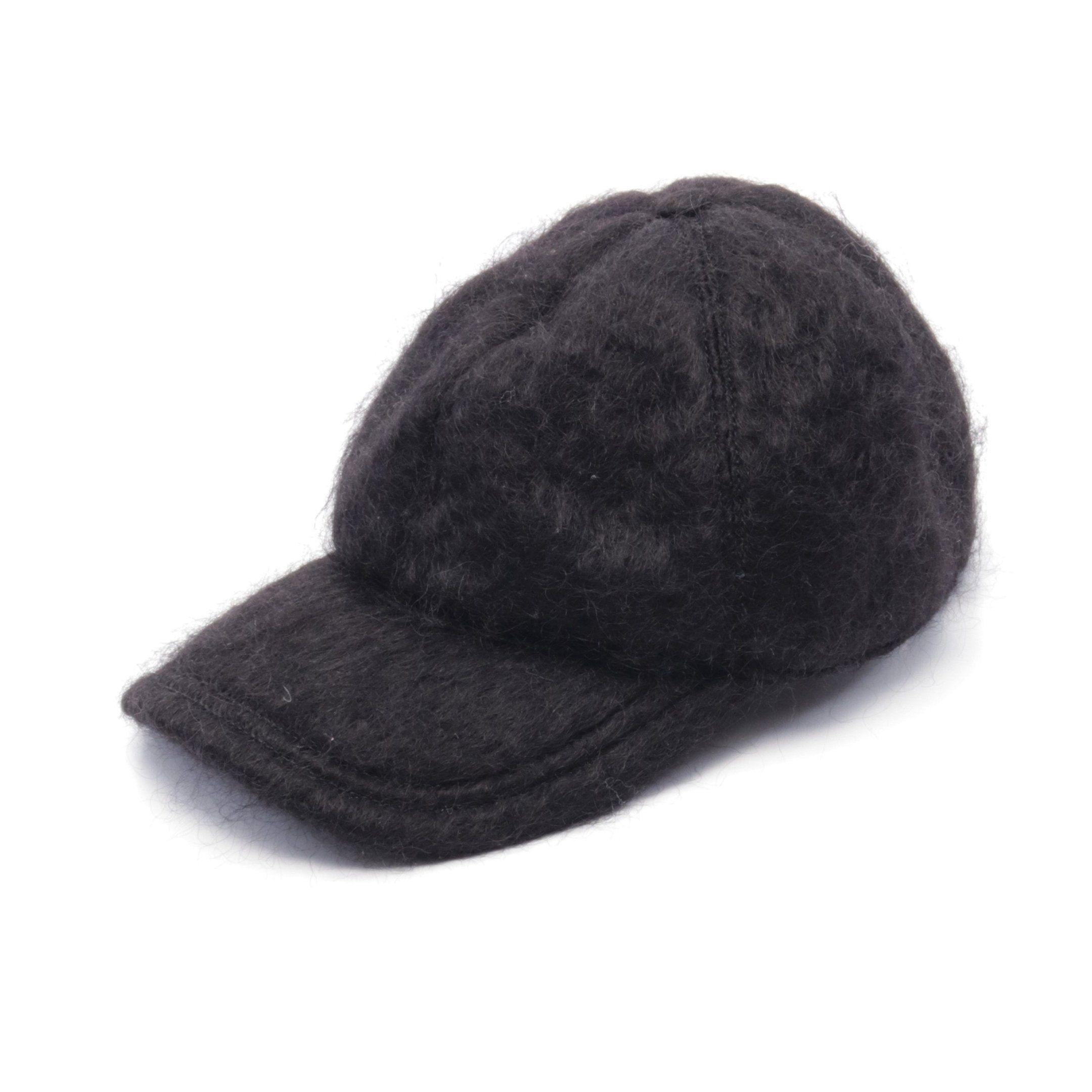 Gucci Gucci Baseball Cap Double G Mohair Black Size ONE SIZE - 1 Thumbnail