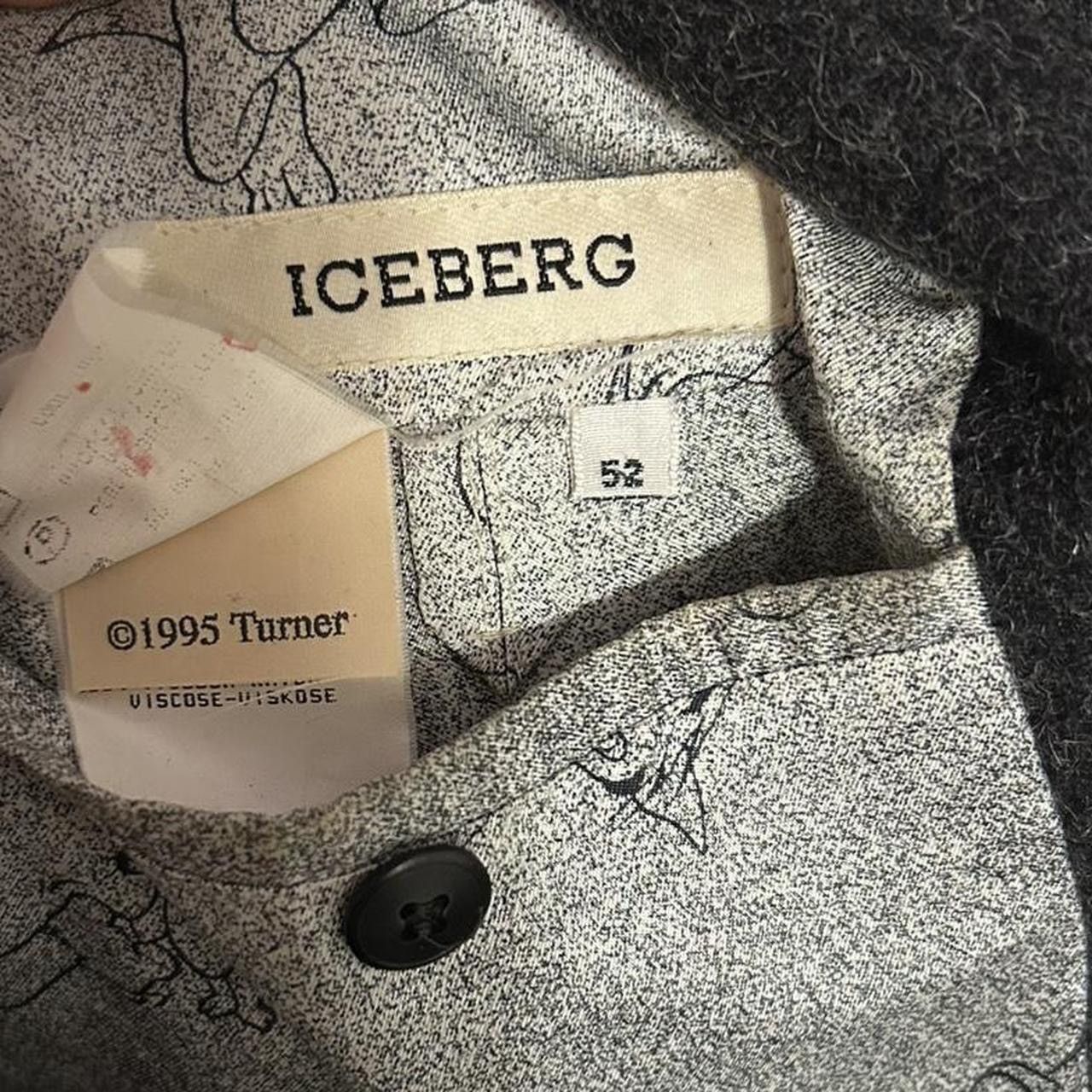 Iceberg Vintage Iceberg x Tom & Jerry Virgin Wool Blazer Size 52 Size 52R - 4 Thumbnail