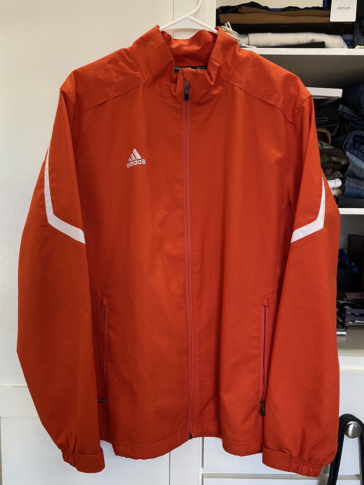 Adidas Vintage Retro Adidas Activewear Zip Windbreaker Track Jacket Size US XXL / EU 58 / 5 - 1 Thumbnail
