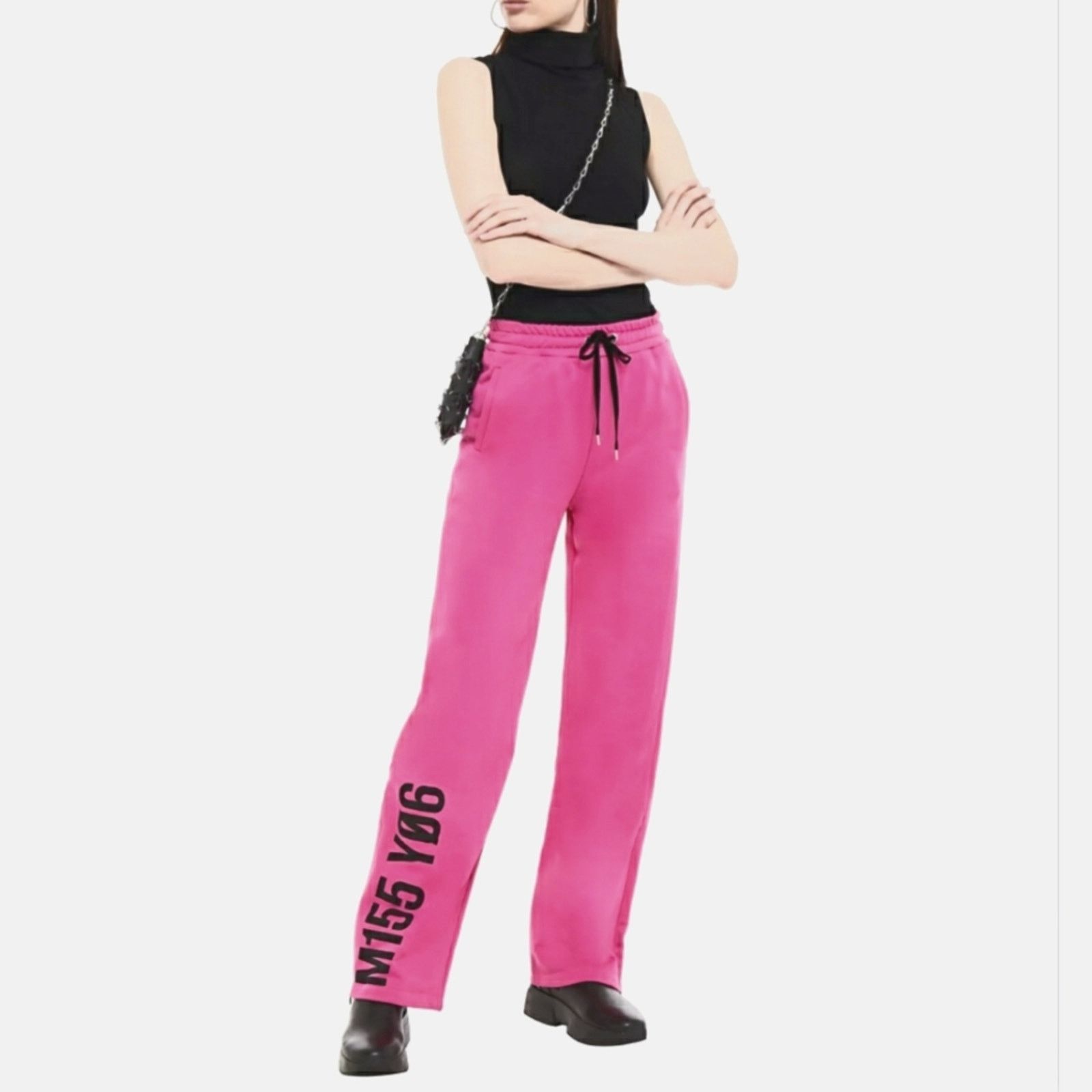 RED Valentino NWT RED Valentino women's track pants joggers S Barbie Pink Size 26" / US 2 / IT 38 - 1 Thumbnail