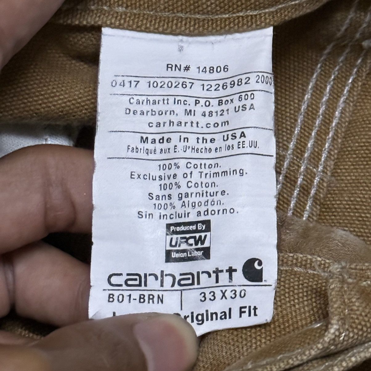 Carhartt Carhartt Double Knee Pants Distressed Size US 33 - 7 Thumbnail
