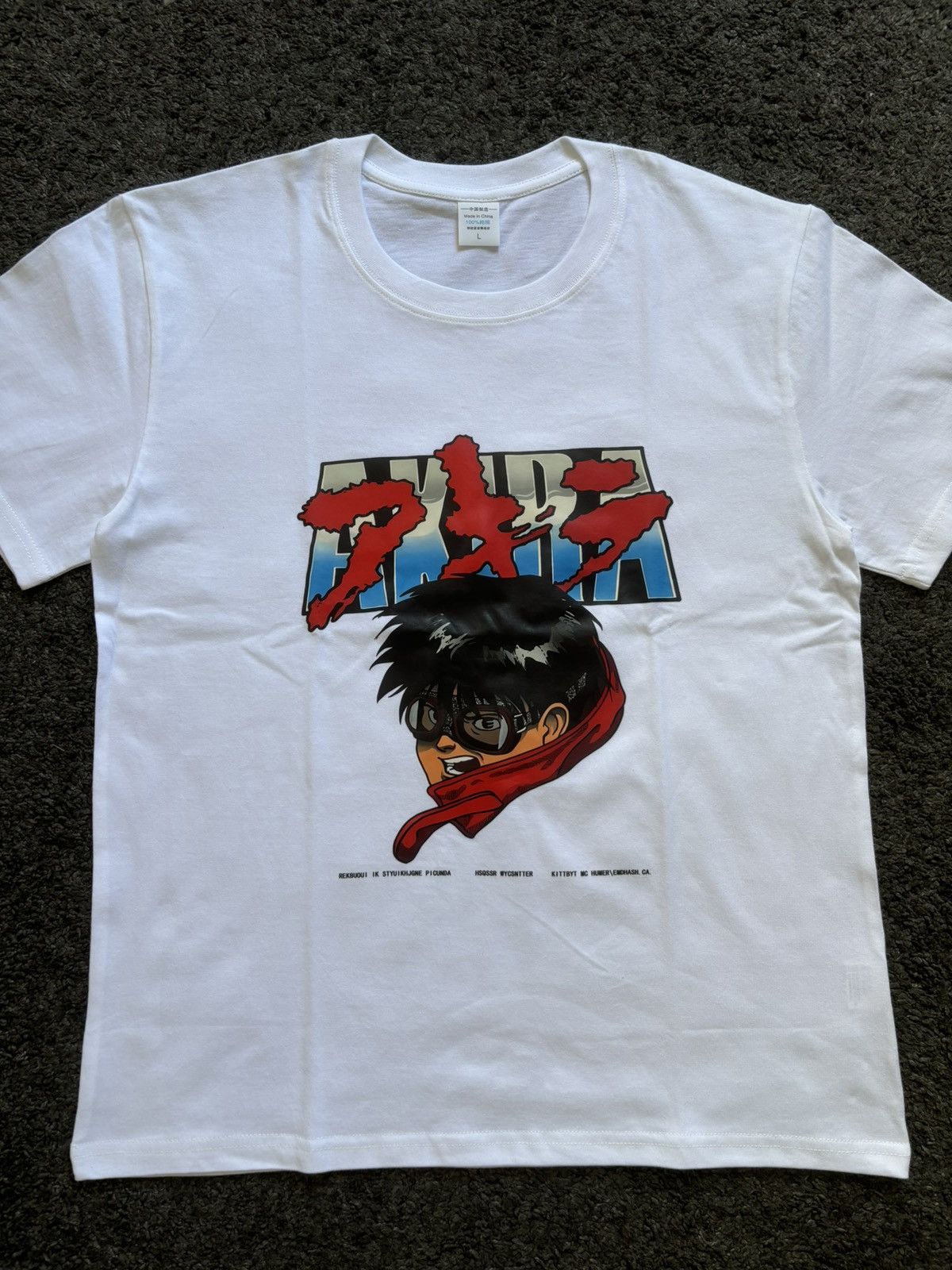 Edition Japan × Vintage Vintage iconic japan anime Akira manga heavyweight white tee Size US M / EU 48-50 / 2 - 4 Thumbnail