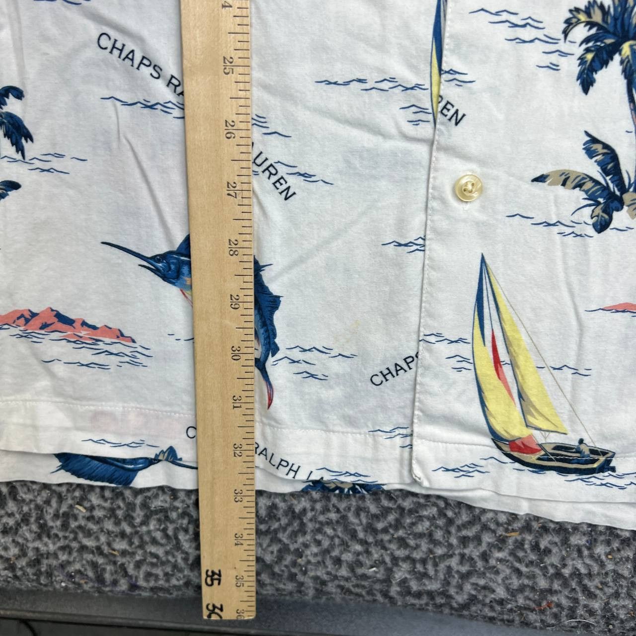 Chaps Ralph Lauren Chaps Ralph Lauren XXL Tropical Sailboat Marlin Hawaiian Size US XXL / EU 58 / 5 - 5 Thumbnail