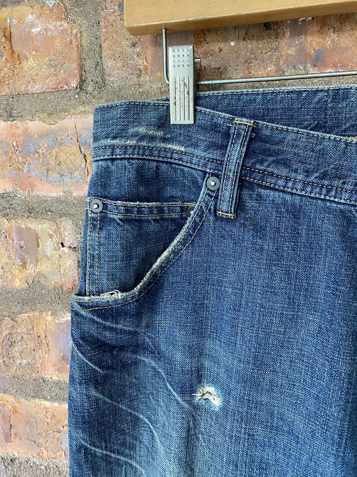 Kiminori Morishita 2000s TETE HOMME Flare and distressed pants Size US 32 / EU 48 - 8 Thumbnail