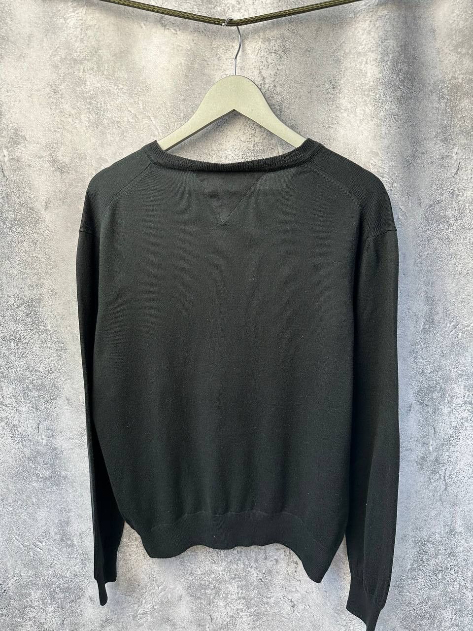 Polo Ralph Lauren × Vintage Polo Ralph Lauren Vintage V-Neck Sweater Black Men's Size M Size US M / EU 48-50 / 2 - 3 Thumbnail
