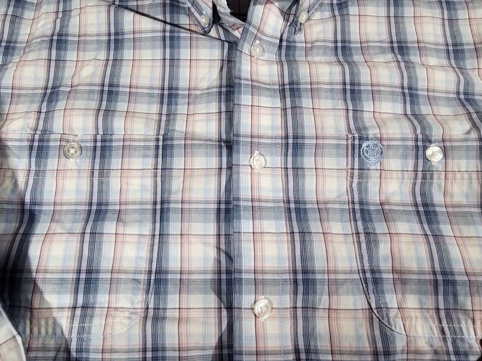 Wrangler Wrangler George Strait Collection Shirt 2XL Plaid Button Size US XXL / EU 58 / 5 - 3 Thumbnail