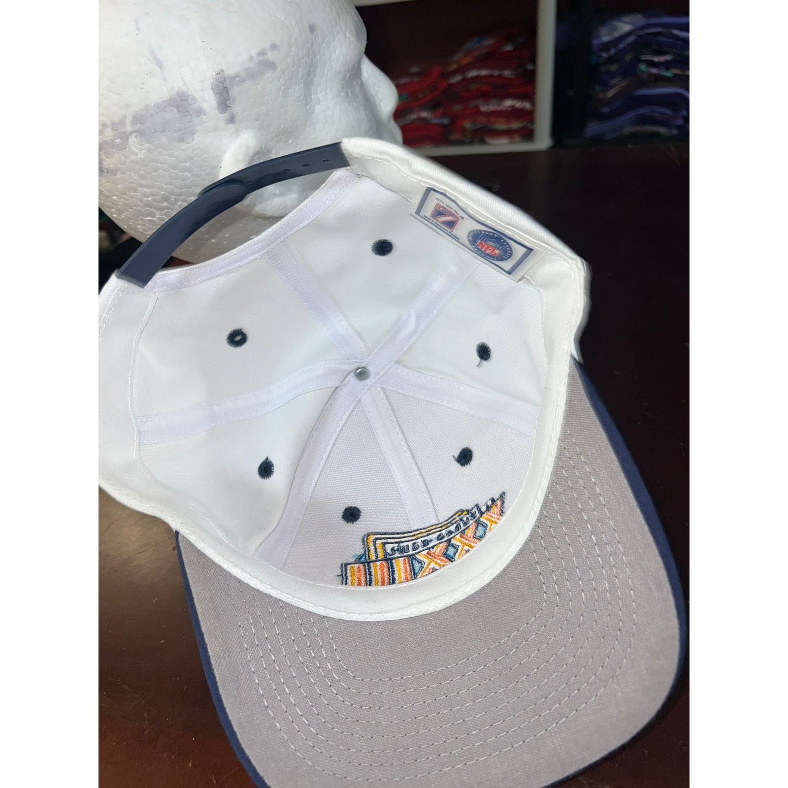 NFL Vintage Denver Broncos Super Bowl Snapback Hat 33 NFL VTG Size ONE SIZE - 7 Thumbnail