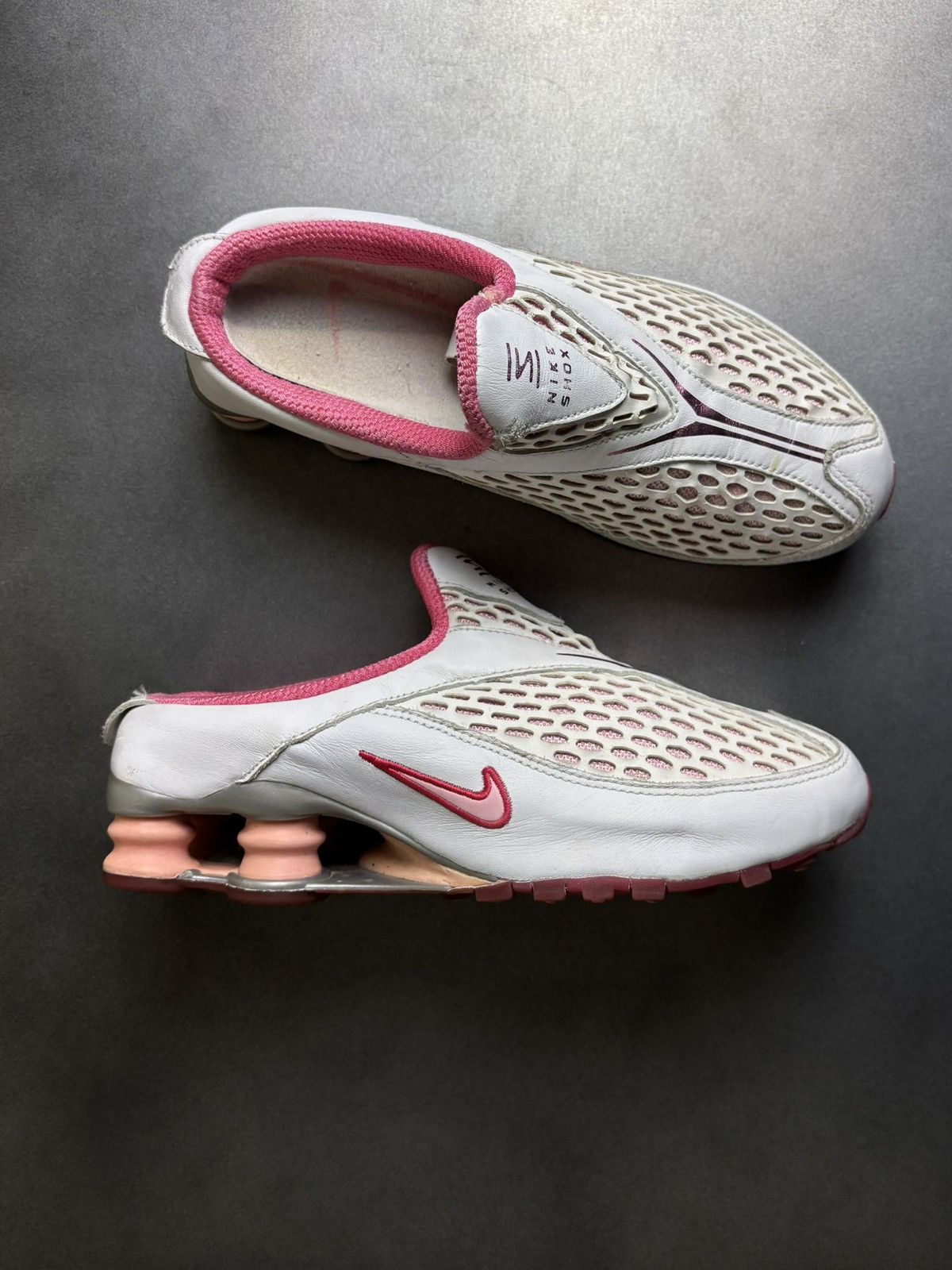 Nike × Vintage 2005 Nike Shox Venice Mules Vintage Nike Shox Slip On 310367 Size US 6 / IT 36 - 2 Thumbnail