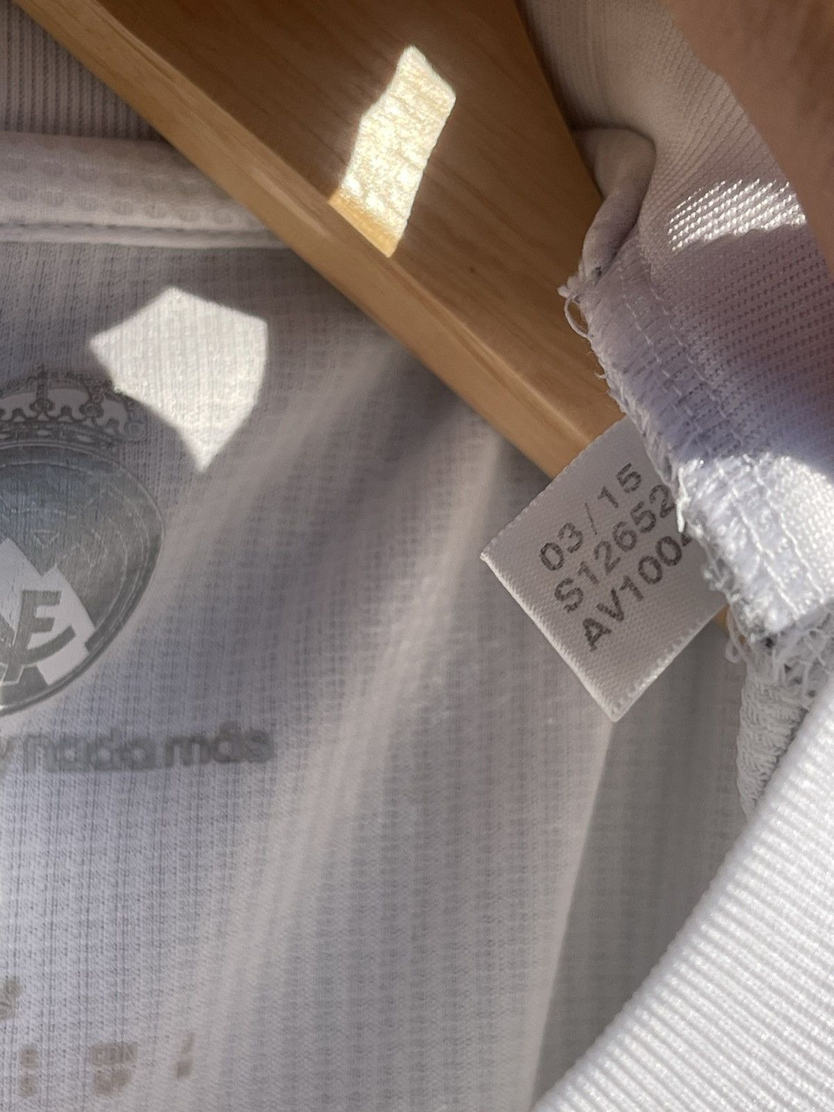 Adidas 2015 Adidas Real Madrid soccer jersey Size US S / EU 44-46 / 1 - 8 Thumbnail