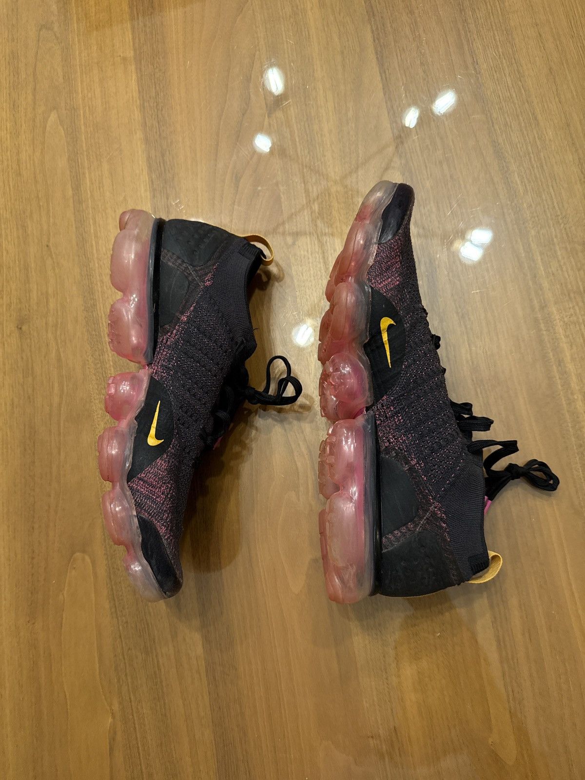 Nike NIKE AIR VAPORMAX FLYKNIT 2 GRIDIRON ORANGE PINK Size US 11.5 / EU 44-45 - 8 Thumbnail