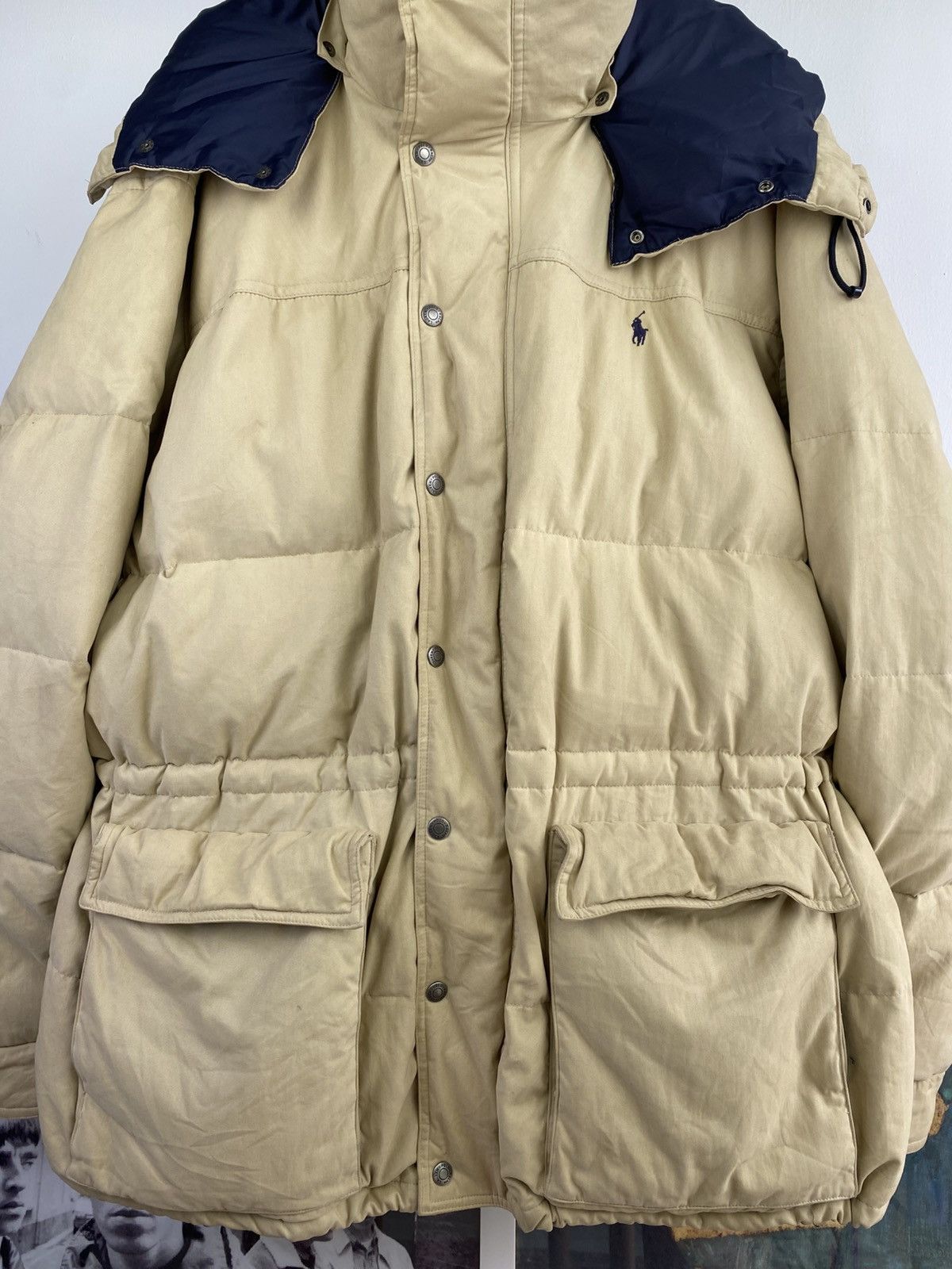 Polo Ralph Lauren 90’s Polo Ralph Lauren Waterfowl Hooded Down Jacket Size US XXL / EU 58 / 5 - 8 Thumbnail