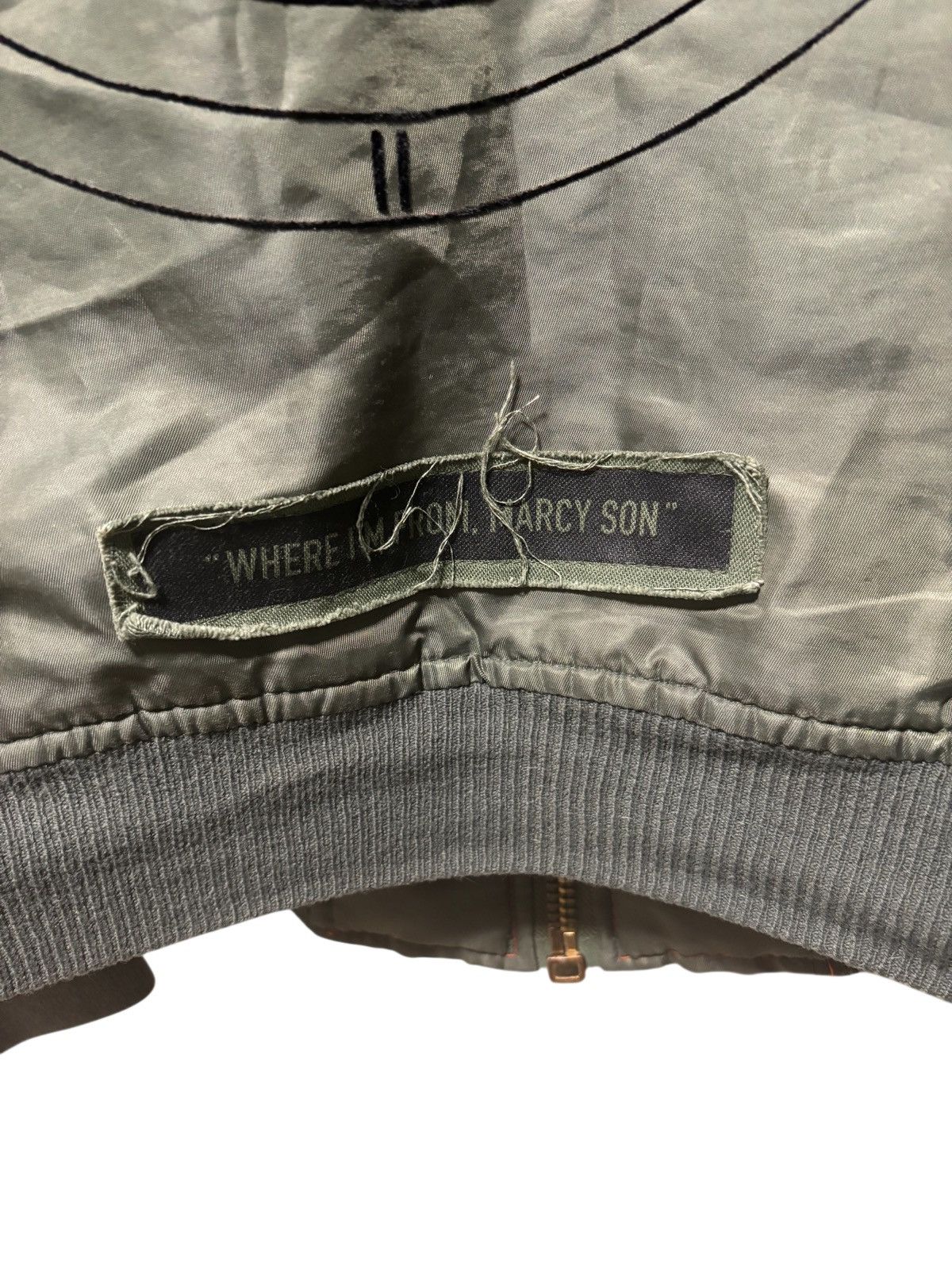 MadeWorn MadeWorn × Roc 96 Reasonable Doubt Military Bomber Jacket Size US S / EU 44-46 / 1 - 12 Thumbnail