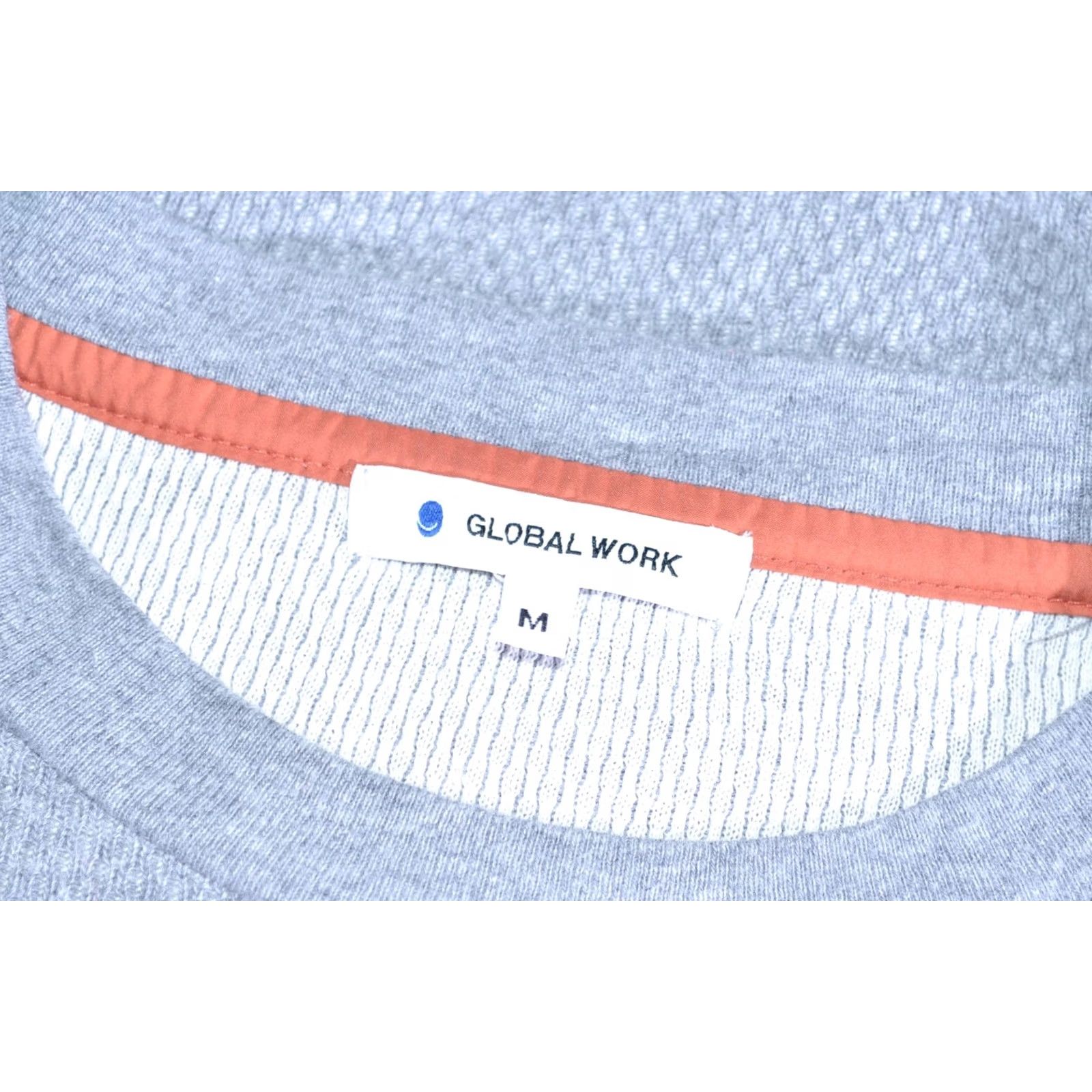 Vintage VINTAGE Global Work Jumper Ladies Grey Cotton Light Boxy Size M Shirt Womens Size M / US 6-8 / IT 42-44 - 6 Thumbnail