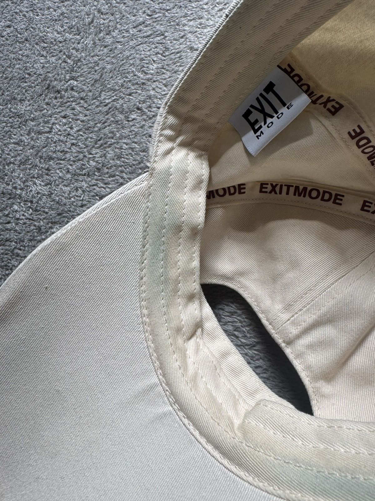 Other Blind/No Plan Washed Distressed Raw Edge Adjustable Cap Size ONE SIZE - 8 Thumbnail