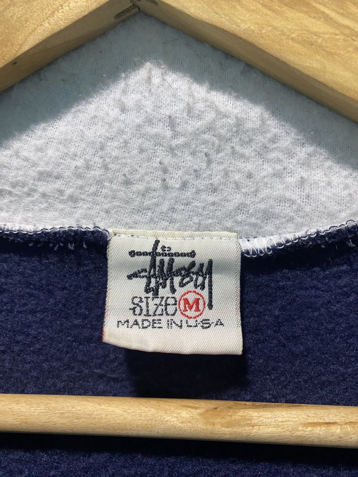 Stussy Vintage 90s Stussy Fleece Embroidered Logo HalfZipper Jacket Size US M / EU 48-50 / 2 - 10 Thumbnail