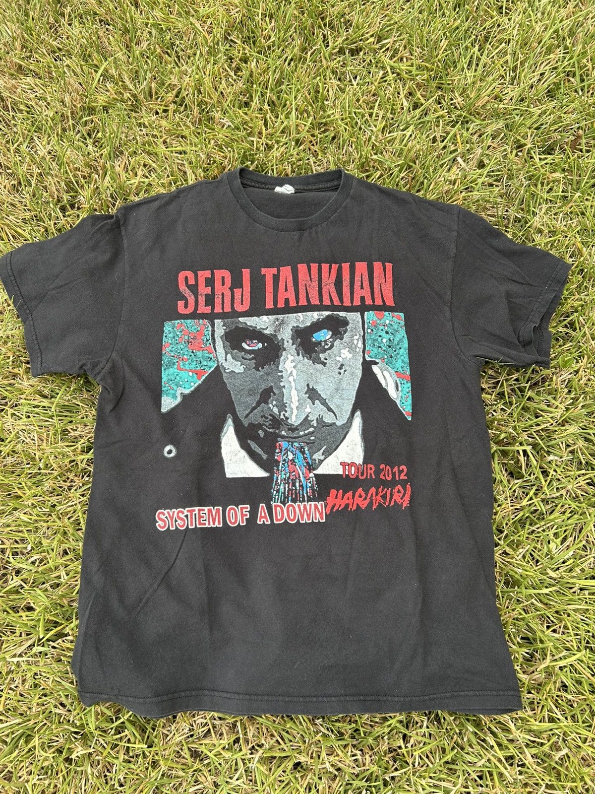 Band Tees Rare Y2K SYSTEM OF A DOWN & Deftones Serj Tankian Tour 2012 Size US L / EU 52-54 / 3 - 1 Thumbnail