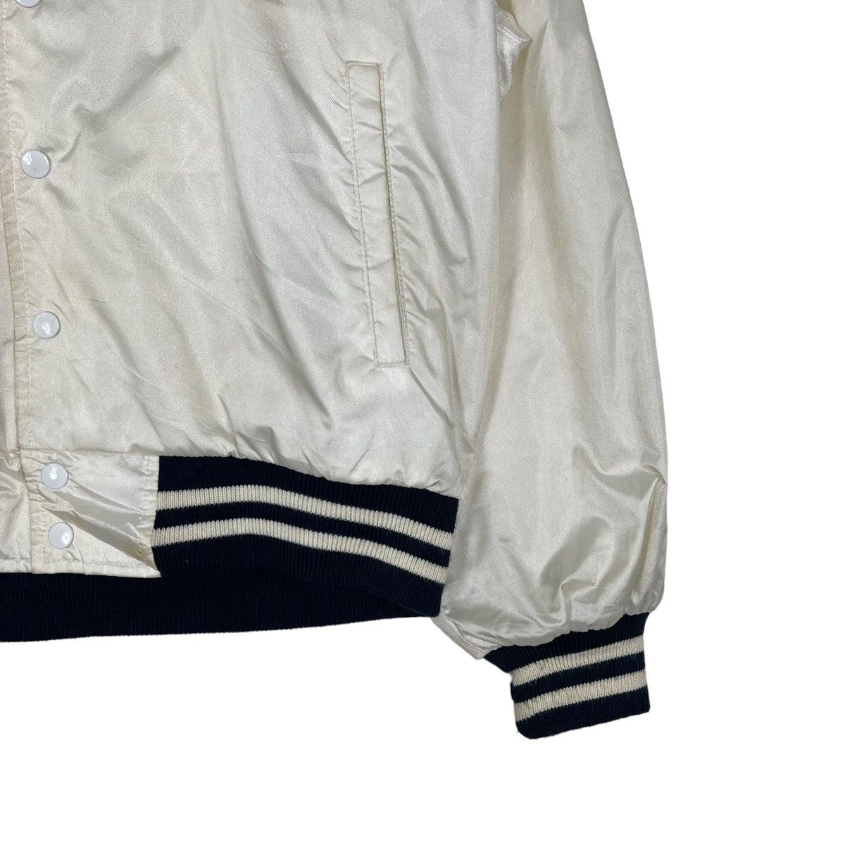 Japanese Brand 🔥 BASEBALL EVOLVIAN BY AVIS SATIN BOMBER JACKET Size US M / EU 48-50 / 2 - 5 Thumbnail