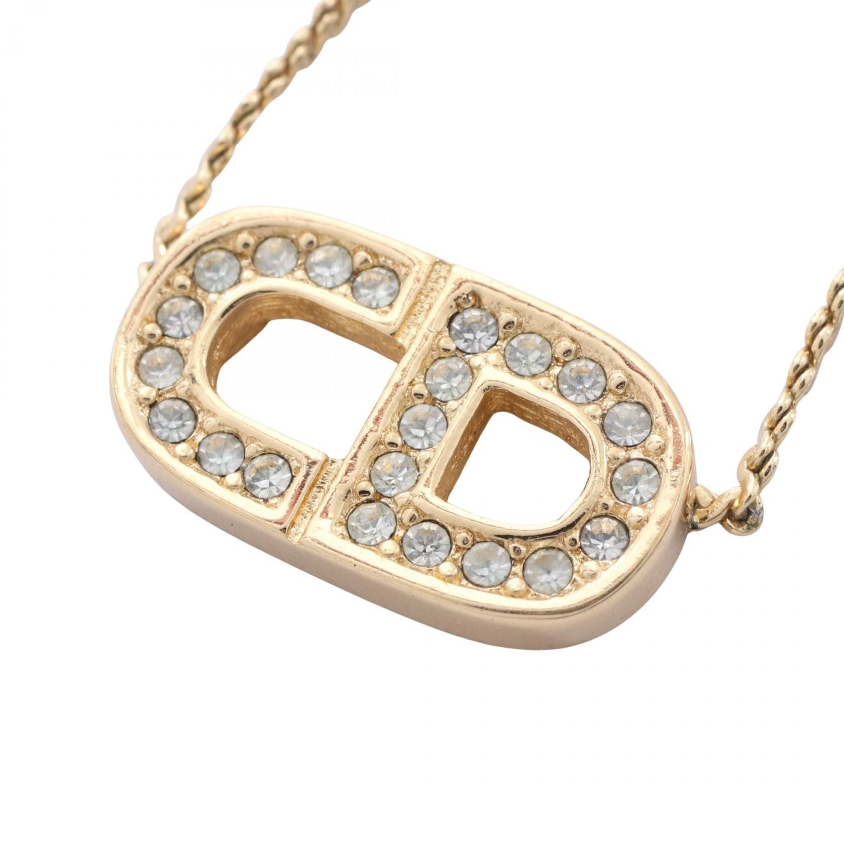 Dior Dior Christian Dior CD Logo Necklace Metal Necklace DUTY FREE for USA Size ONE SIZE - 1 Thumbnail