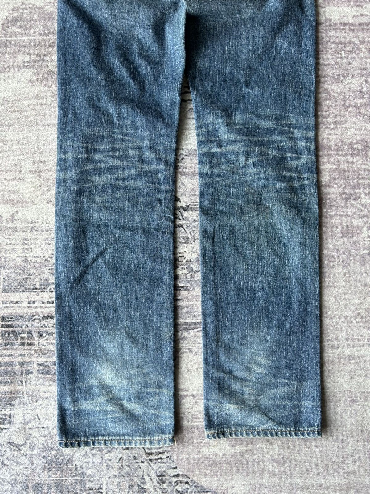 Bape Bape Back Print *A Bathing Ape* Jeans Size 33" - 5 Thumbnail
