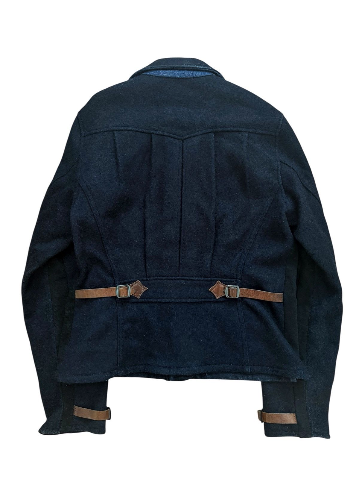 Mister Freedom 2013 Revolution Melton Wool Drover Blouse Jacket Size US M / EU 48-50 / 2 - 2 Thumbnail