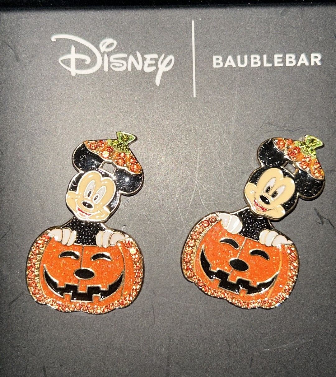Disney Disney X BAUBLEBAR Mickey in Pumpkin Earrings Size ONE SIZE - 1 Thumbnail